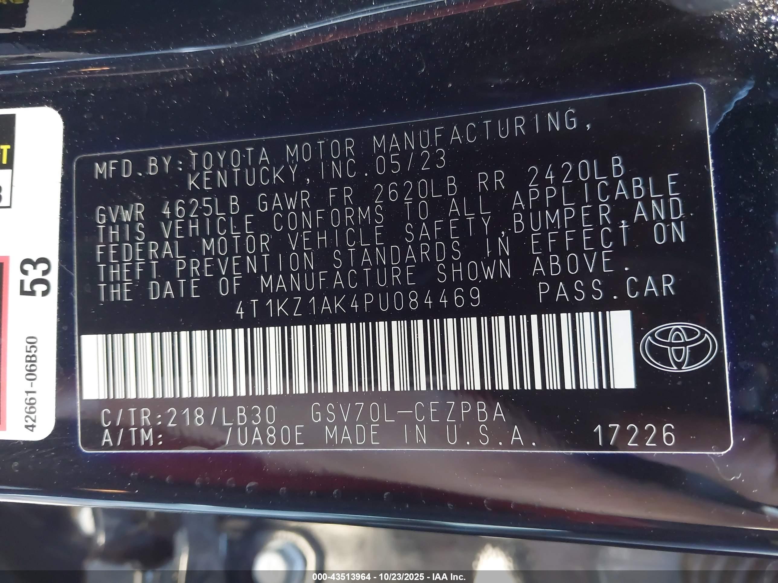 TOYOTA CAMRY image 9