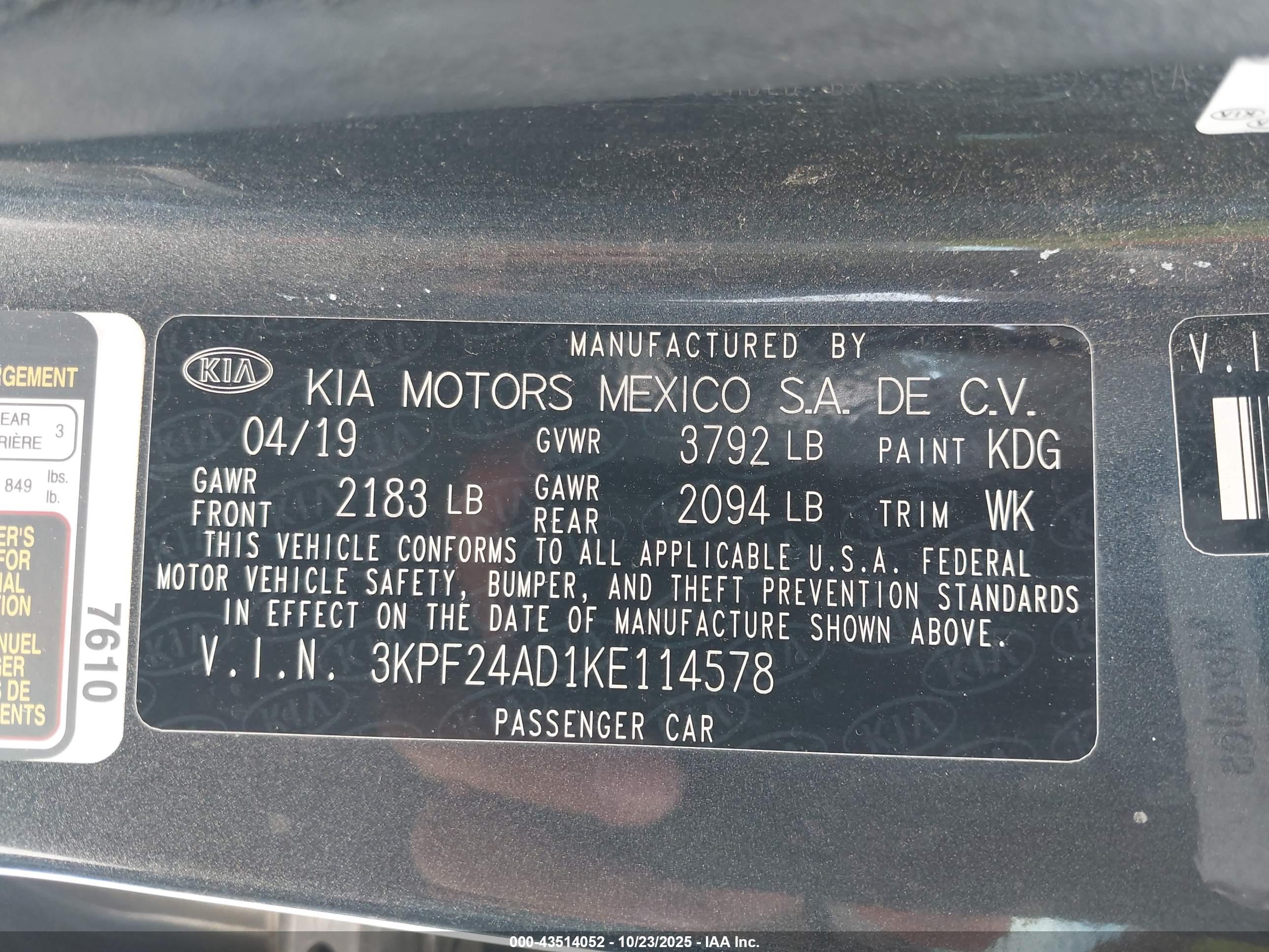 KIA FORTE image 9