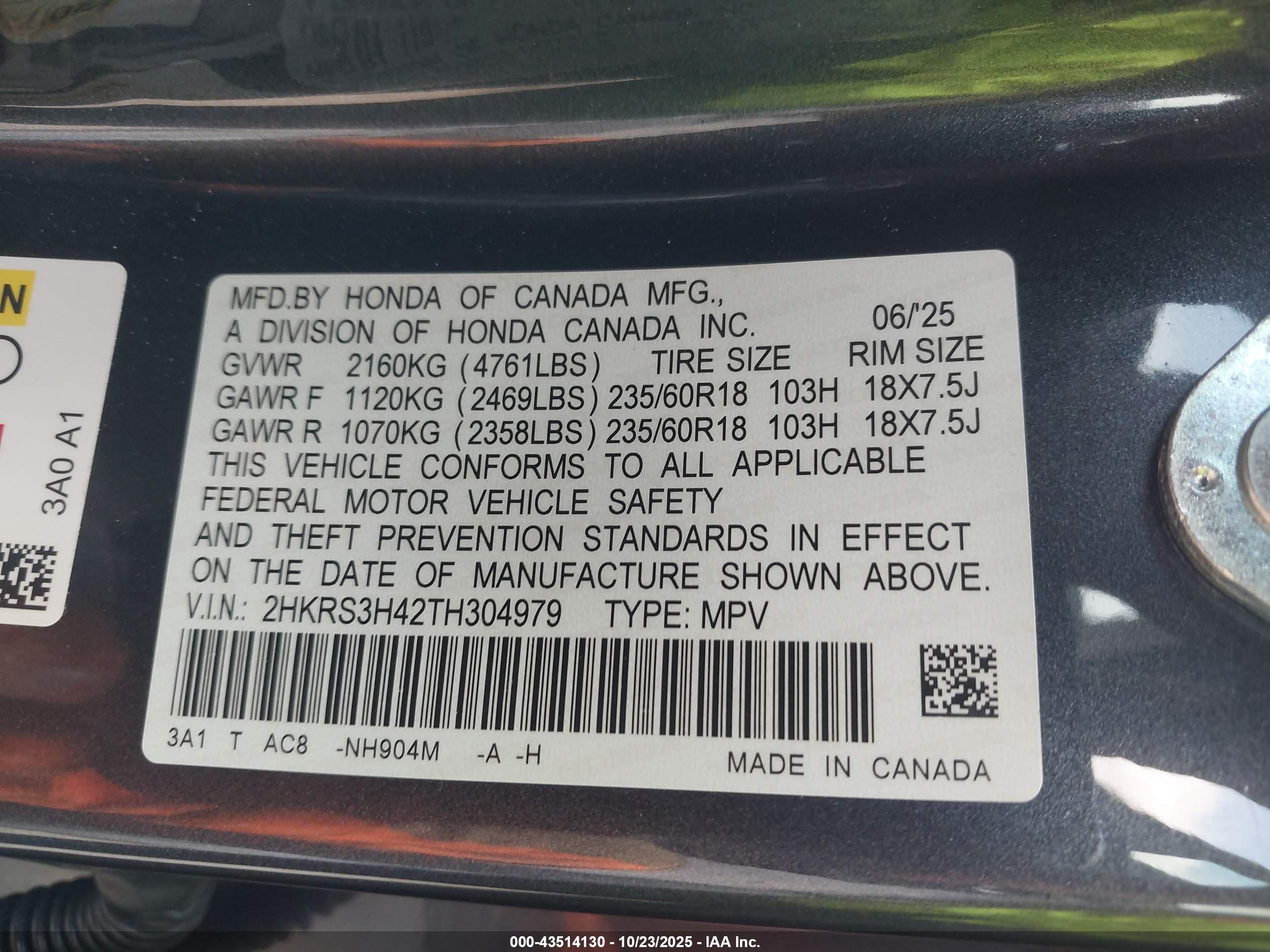 HONDA CR-V image 9