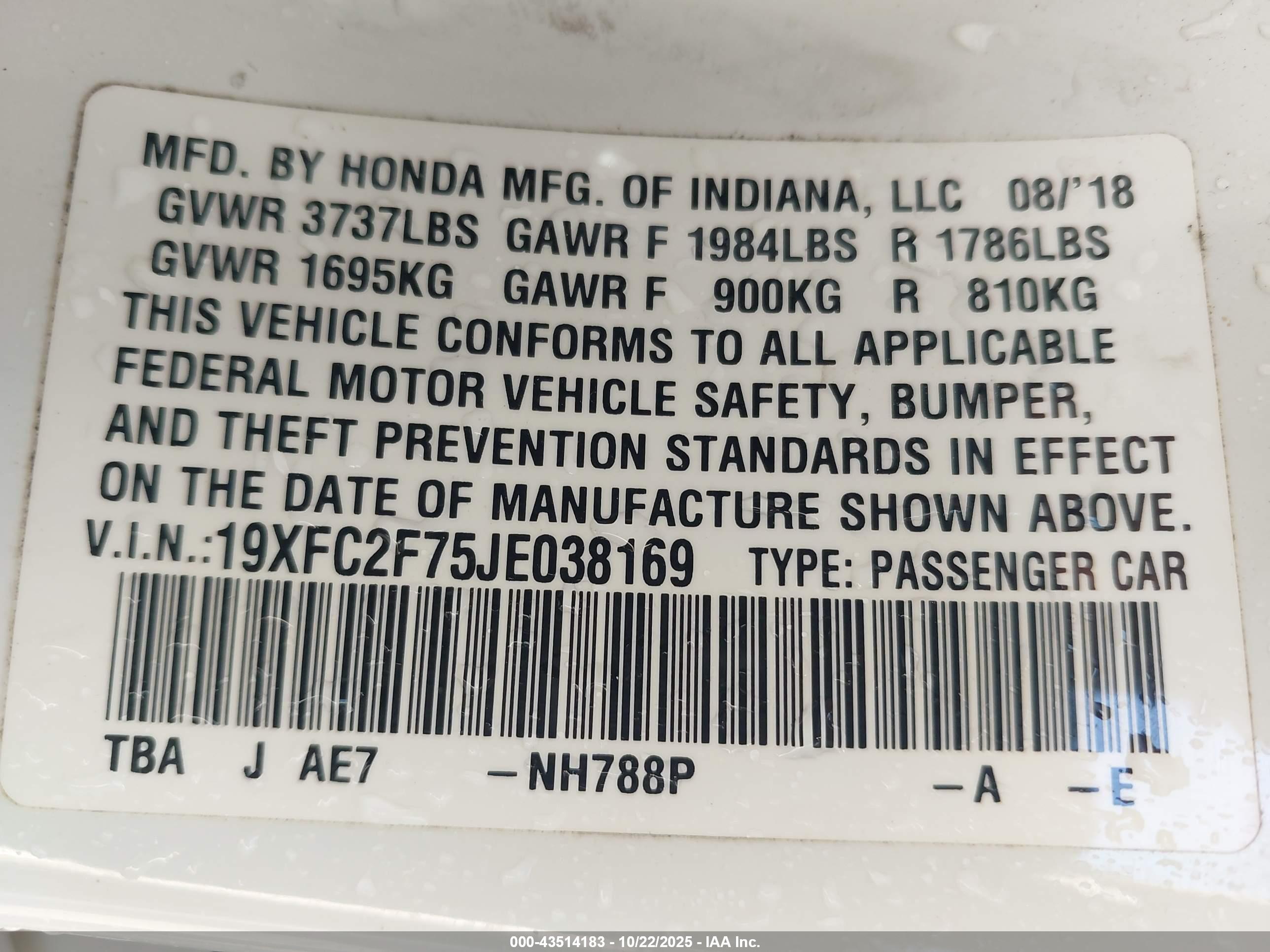 HONDA CIVIC image 9