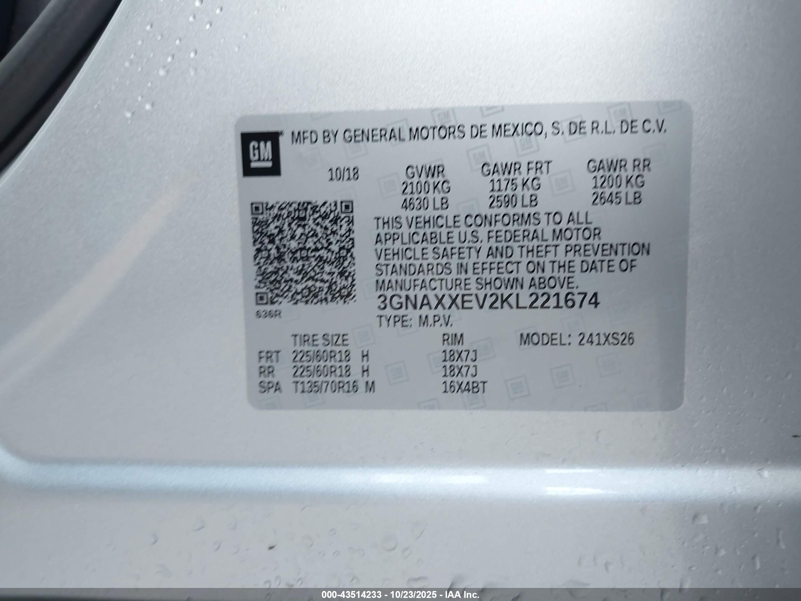 CHEVROLET EQUINOX image 9
