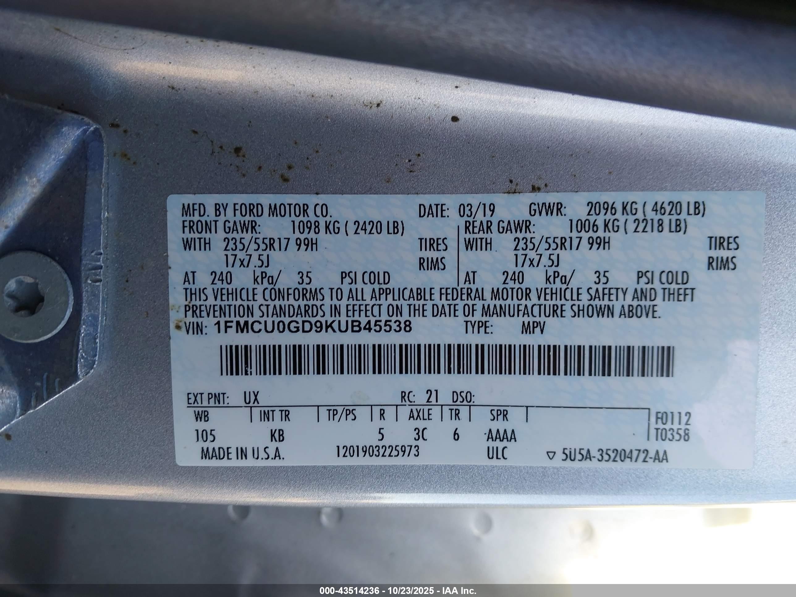 FORD ESCAPE image 9