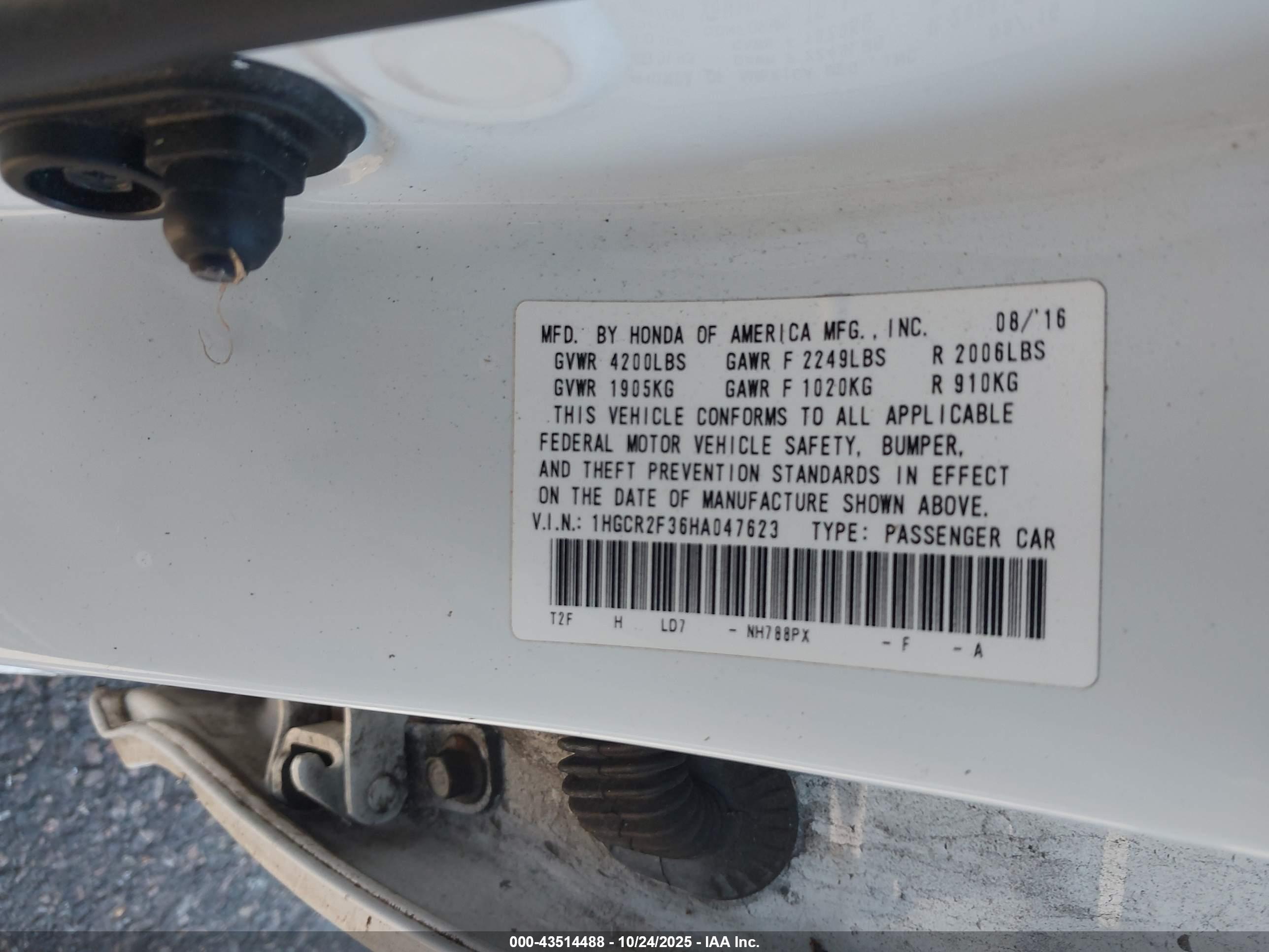 HONDA ACCORD image 9