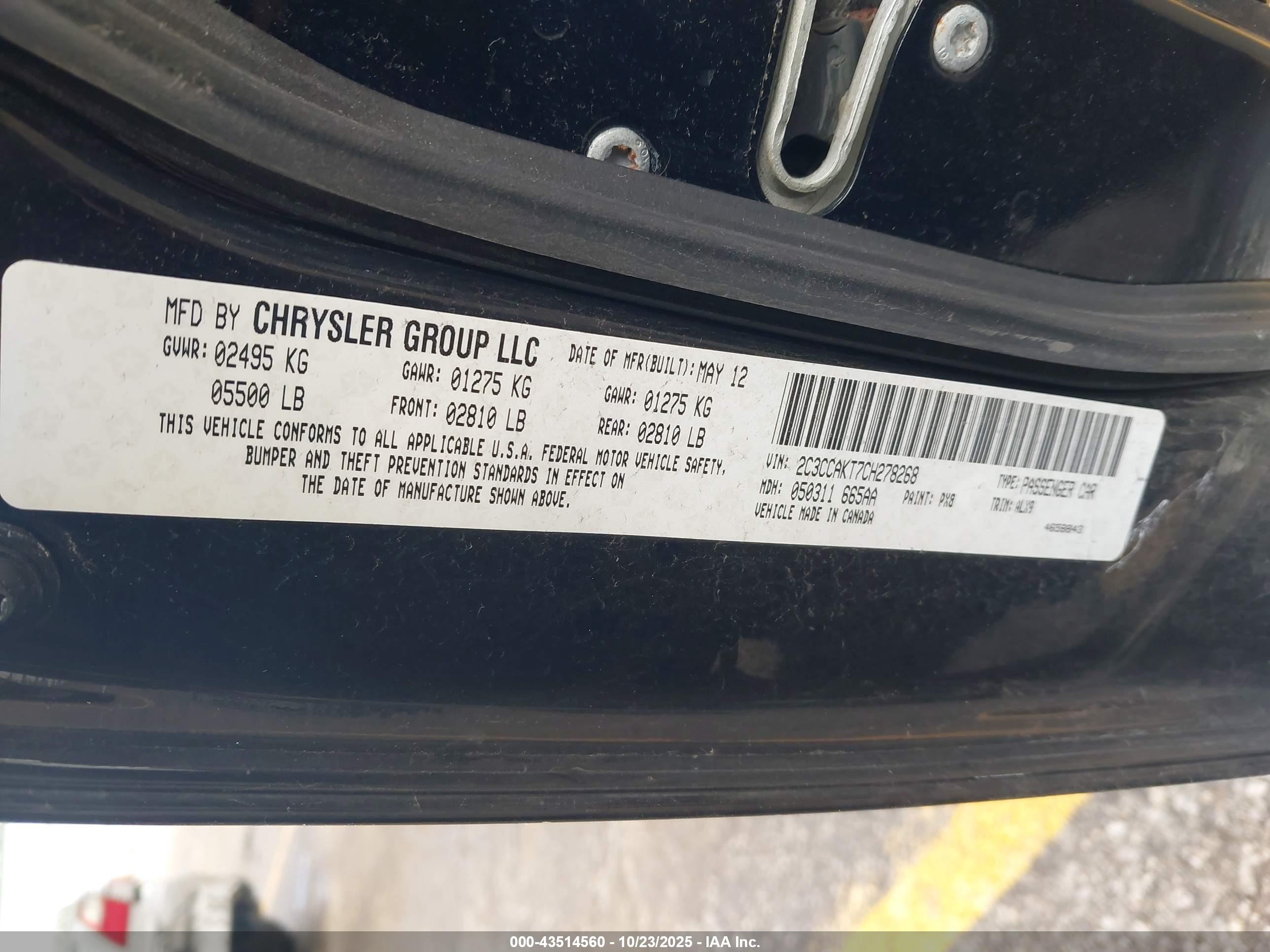 CHRYSLER 300C image 9