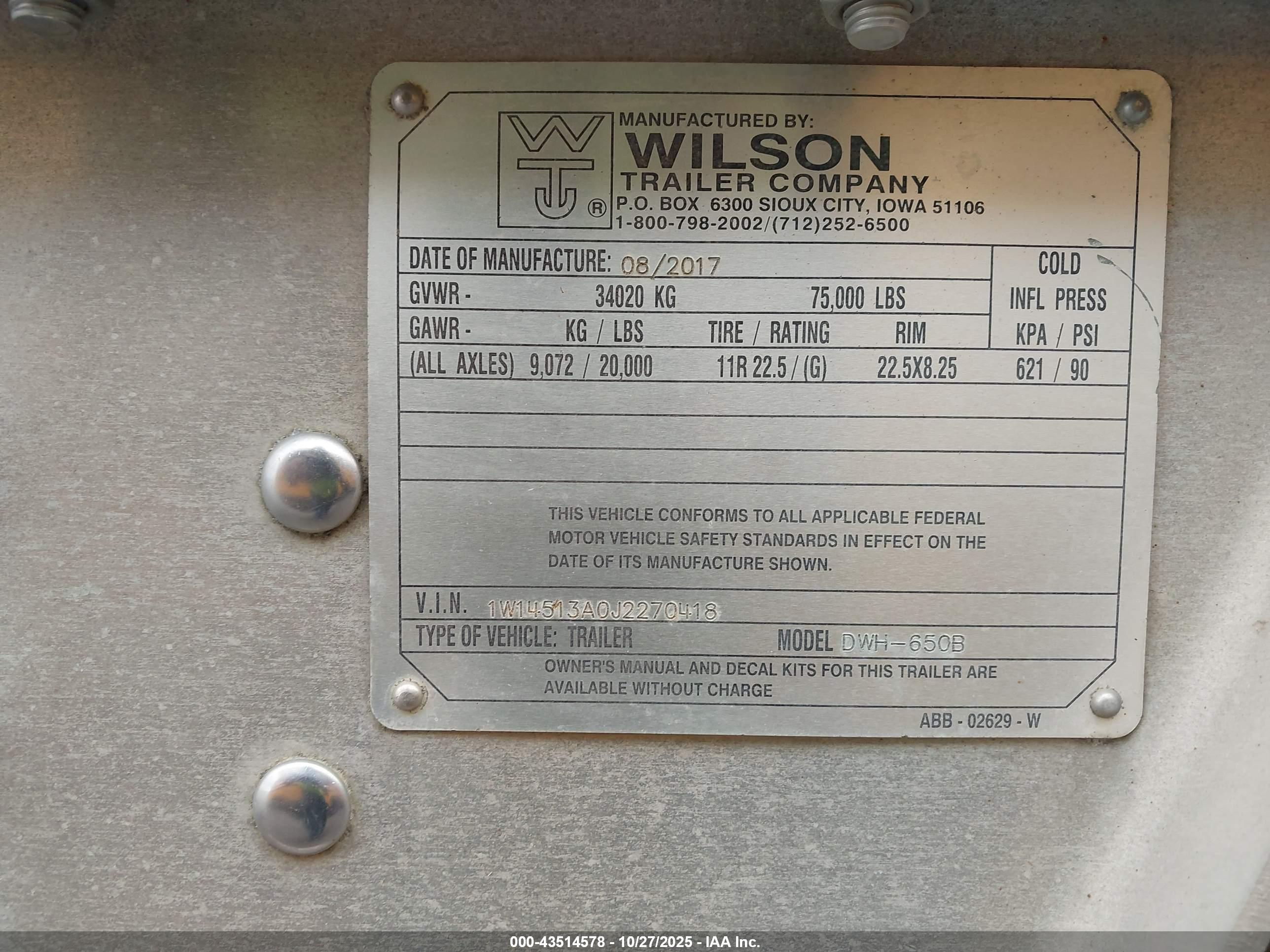 WILSON TRAILER image 9