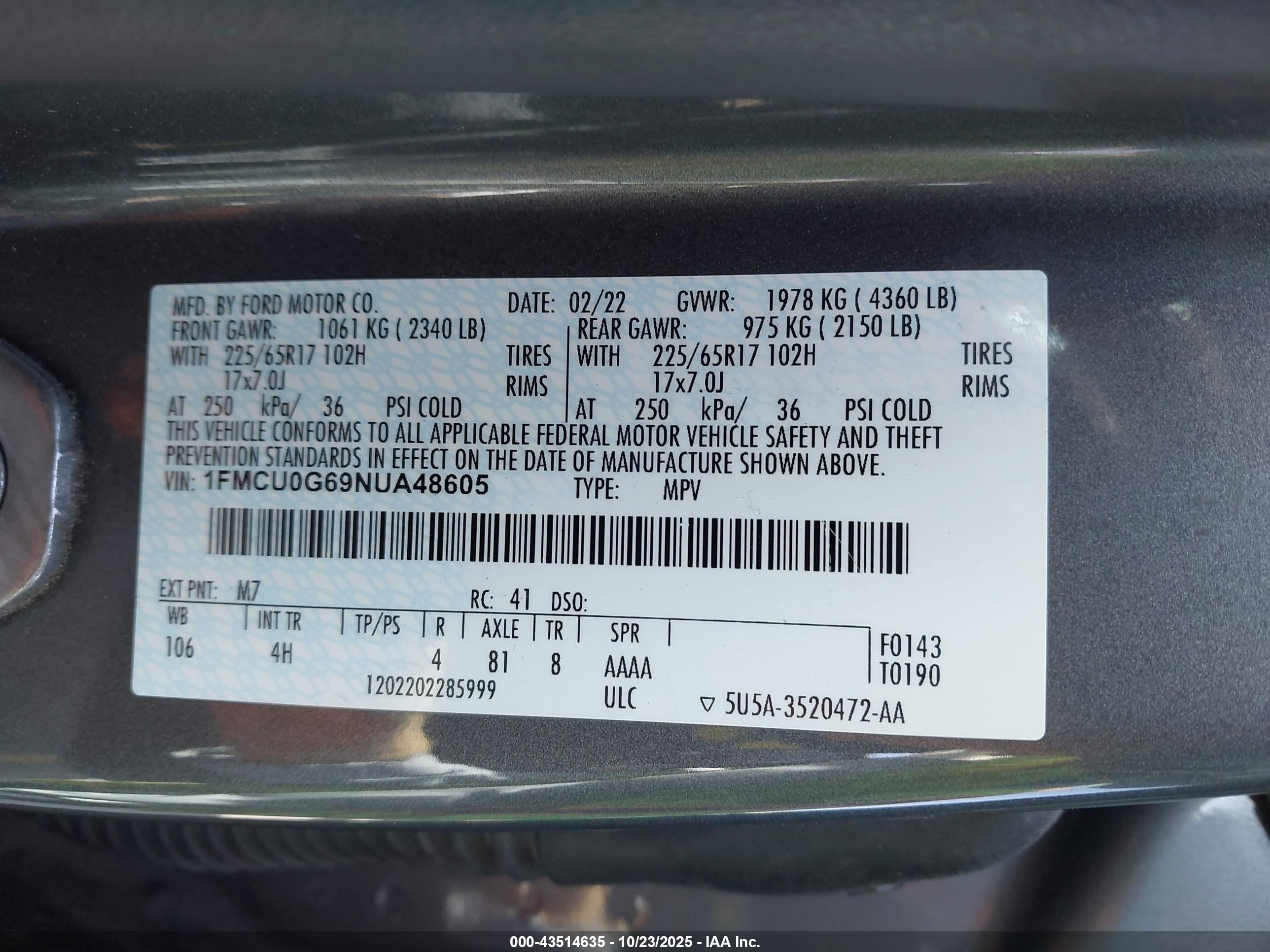 FORD ESCAPE image 9