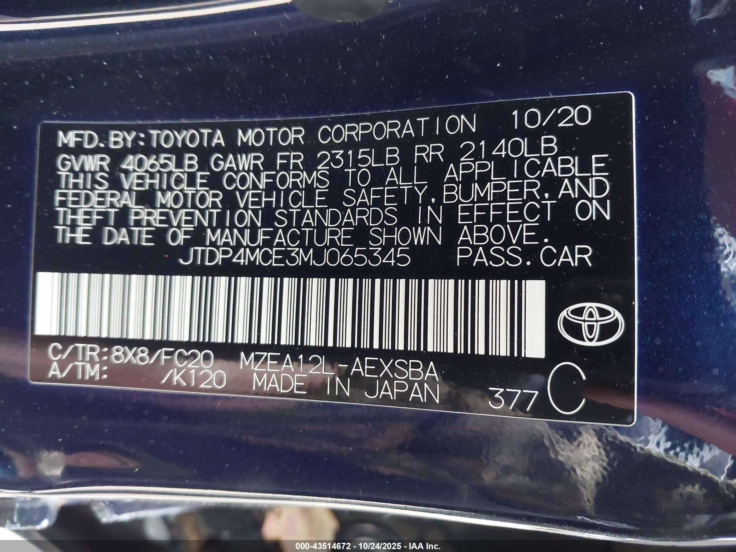 TOYOTA COROLLA image 9