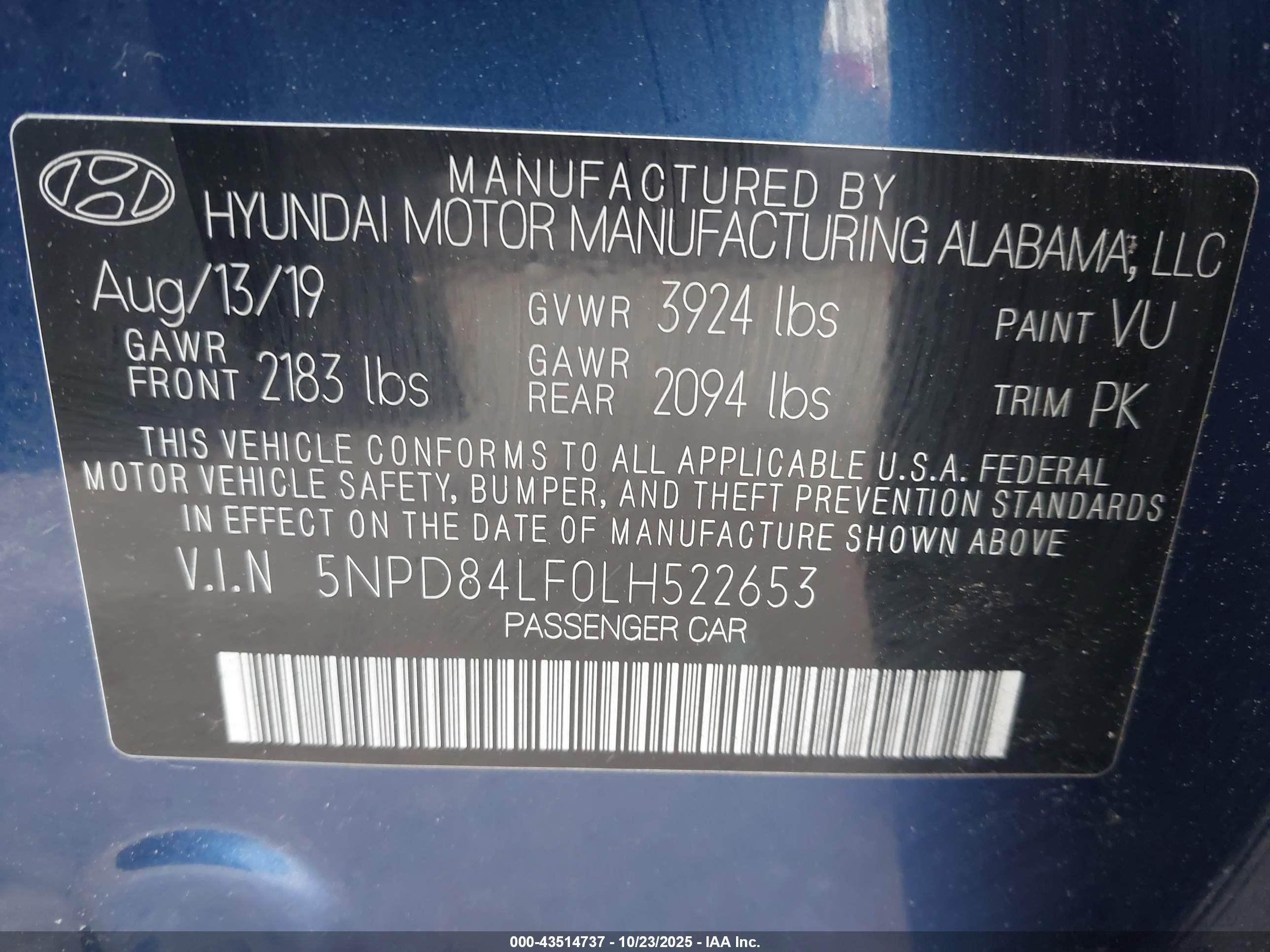 HYUNDAI ELANTRA image 9