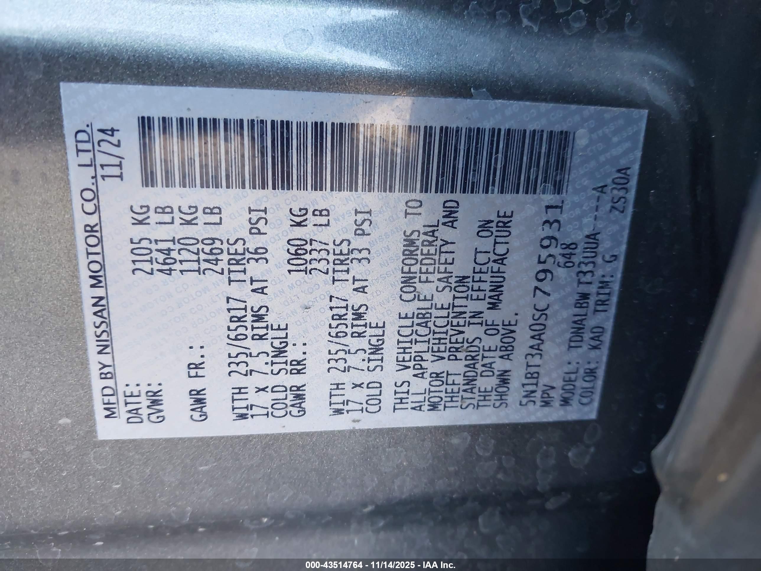 NISSAN ROGUE image 9
