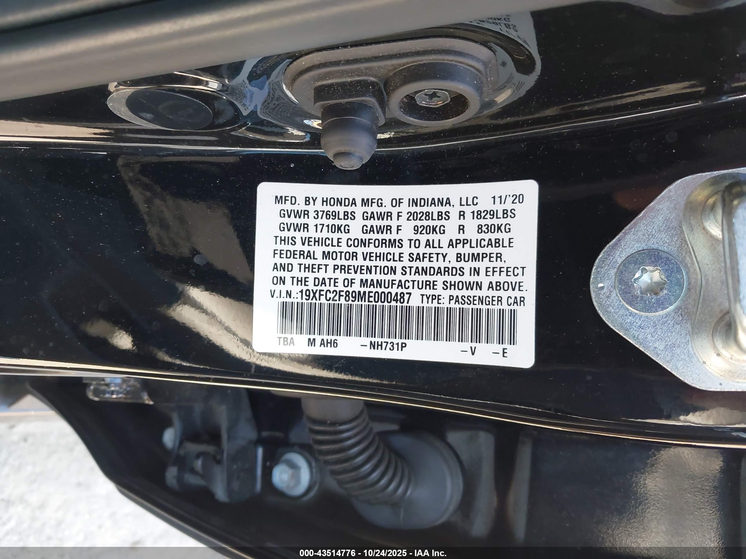 HONDA CIVIC image 9