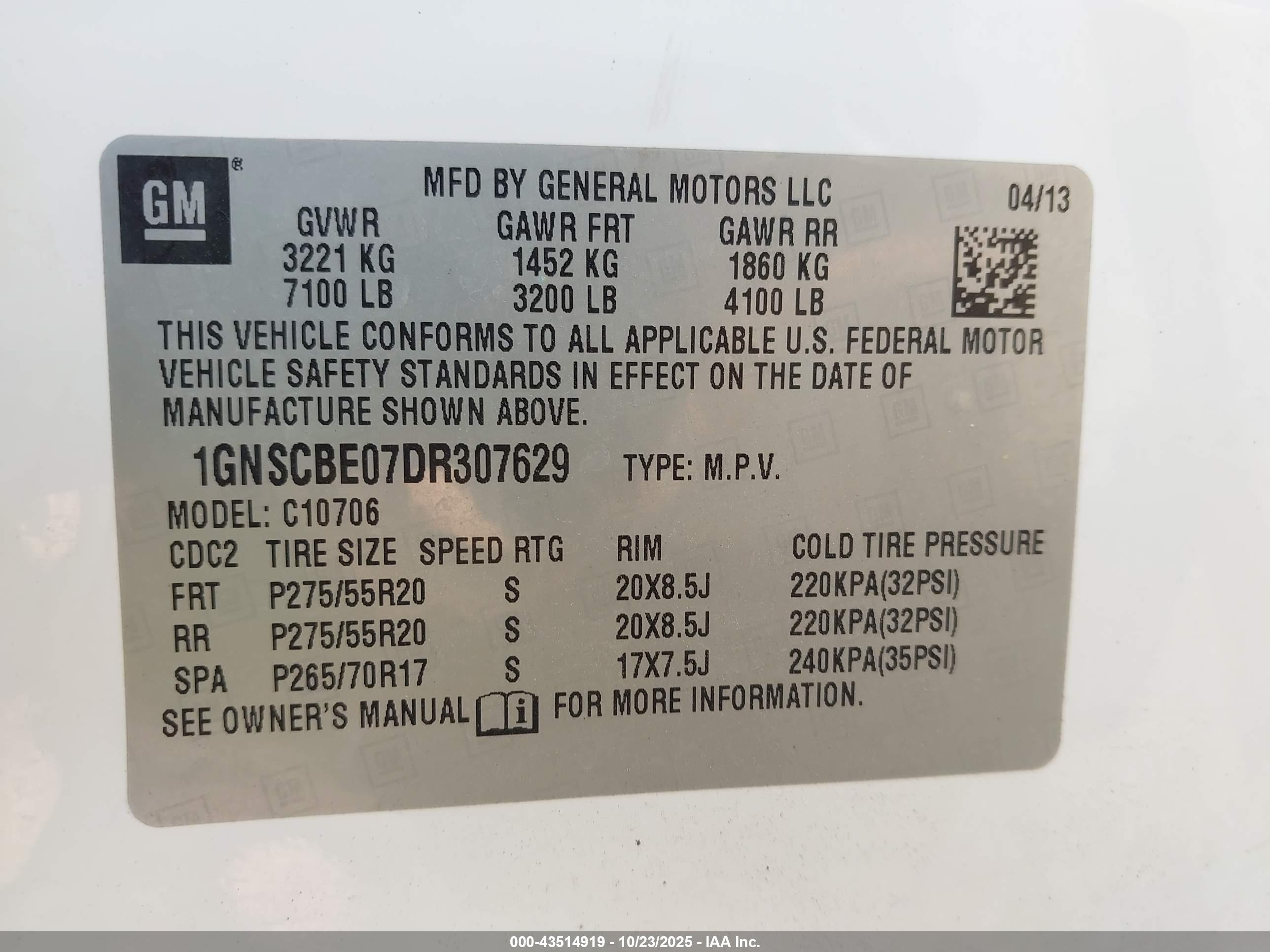 CHEVROLET TAHOE image 9