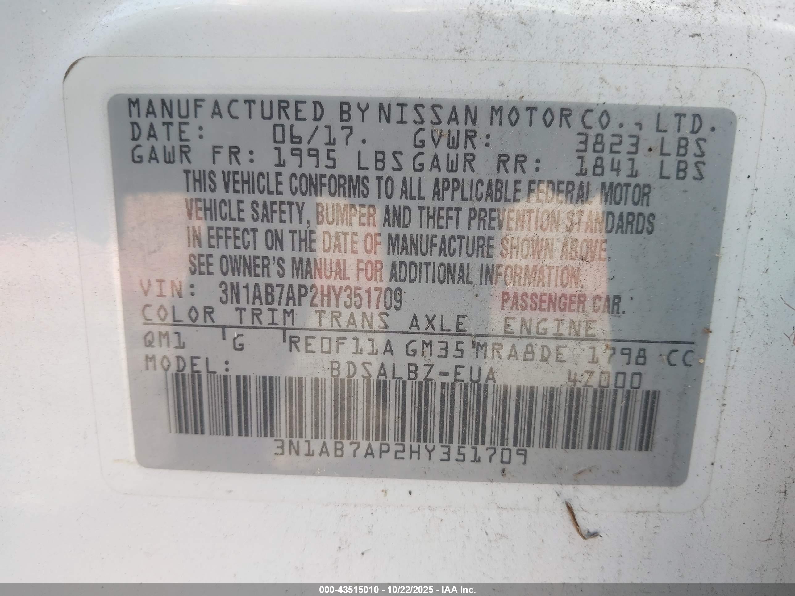 NISSAN SENTRA image 9
