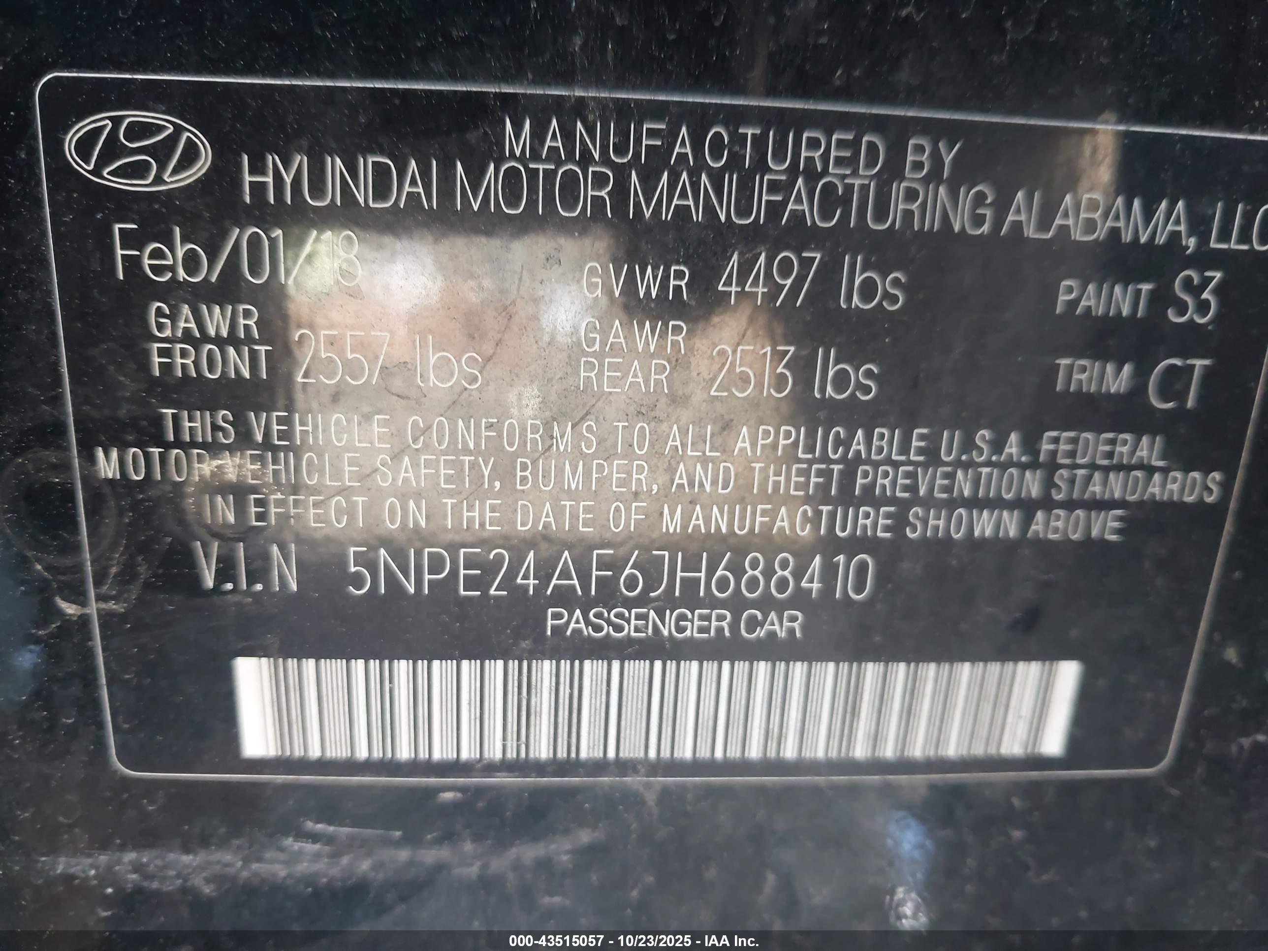 HYUNDAI SONATA image 9