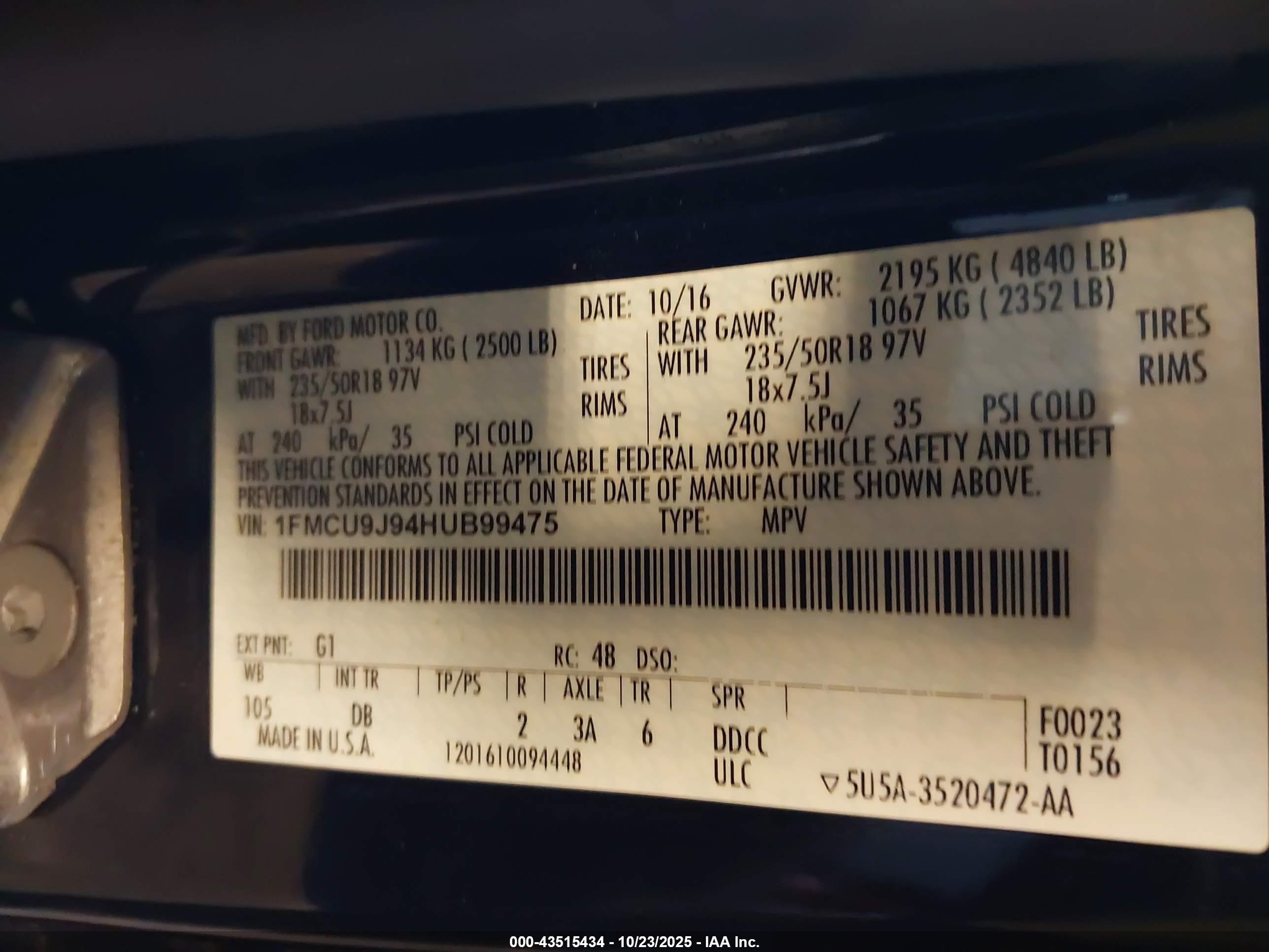 FORD ESCAPE image 9