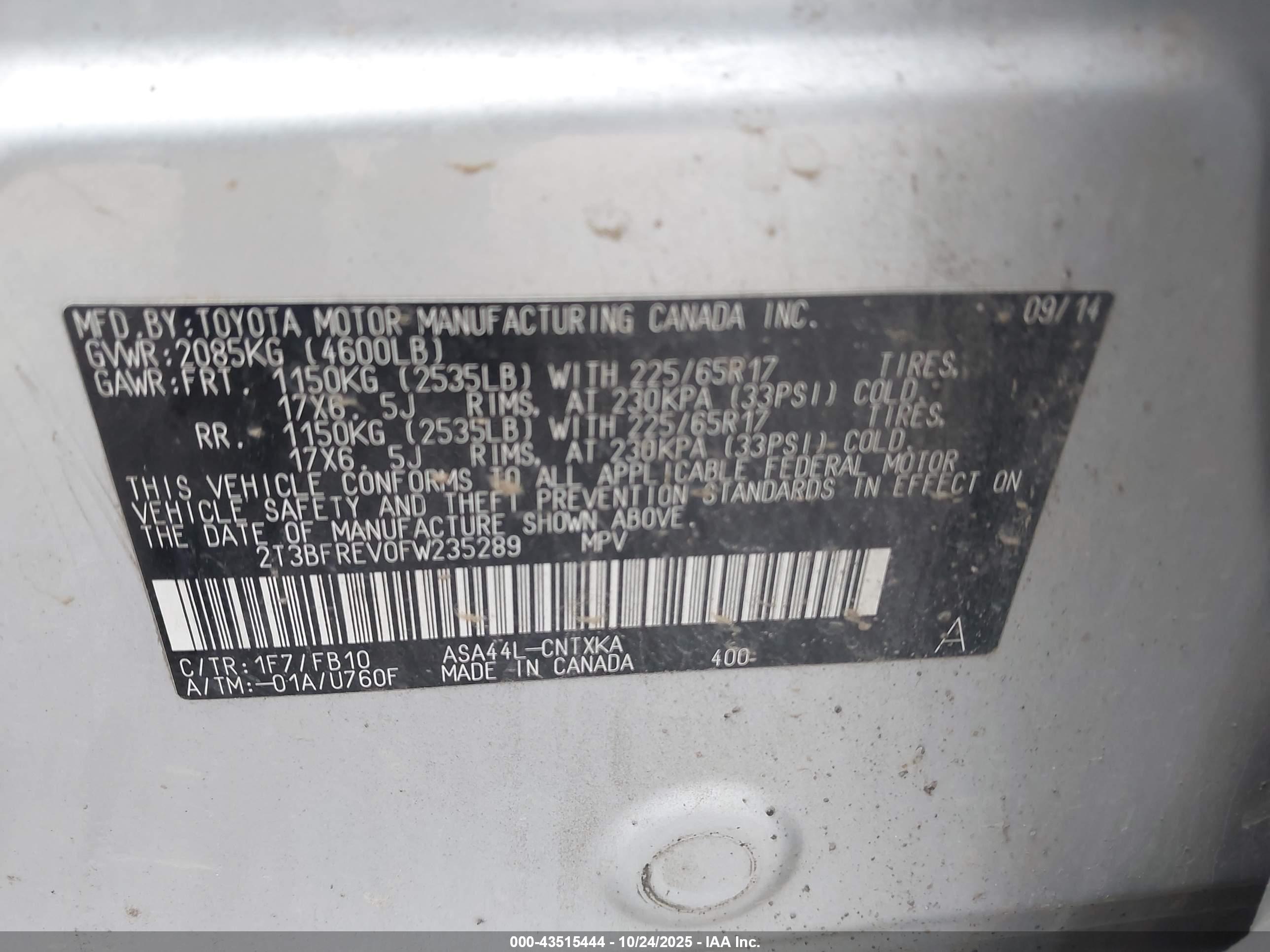 TOYOTA RAV4 image 9