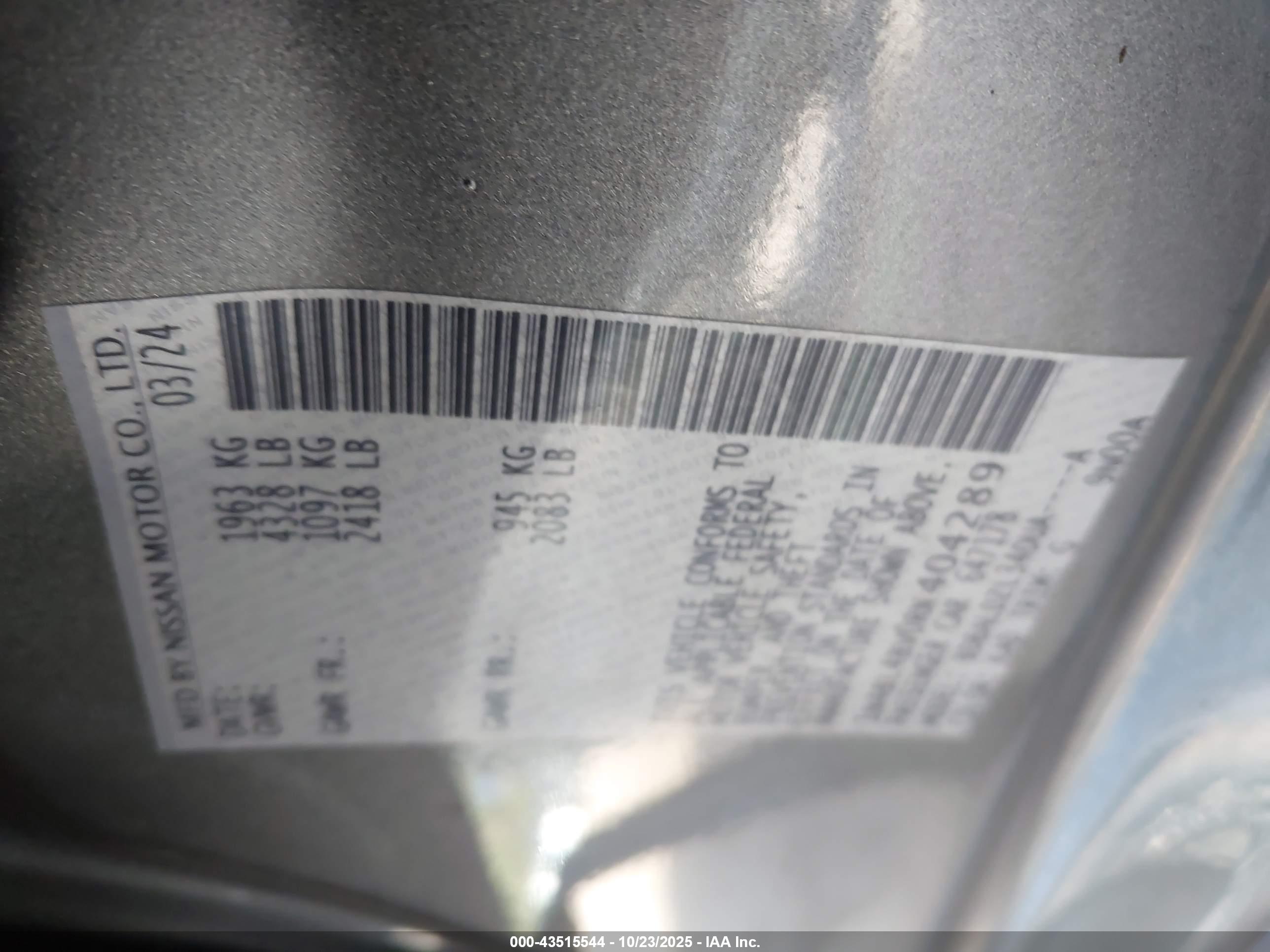 NISSAN ALTIMA image 9
