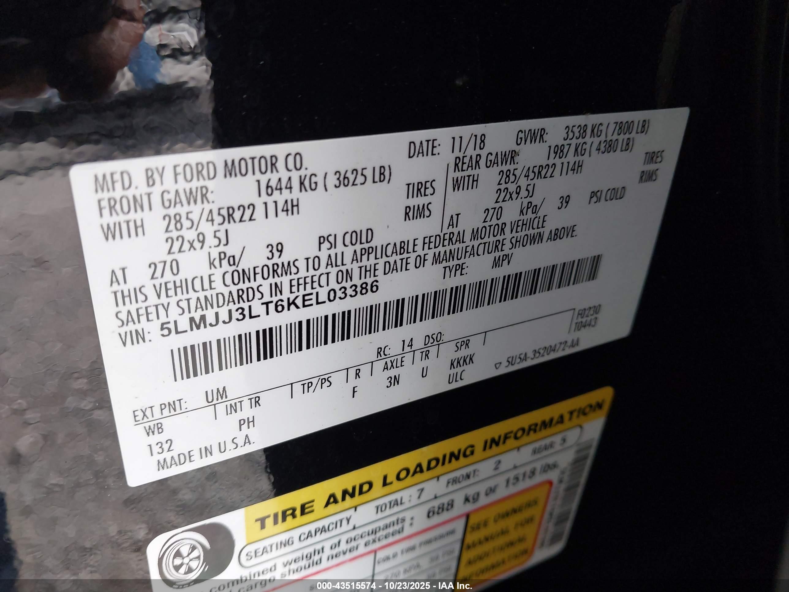 LINCOLN NAVIGATOR image 9