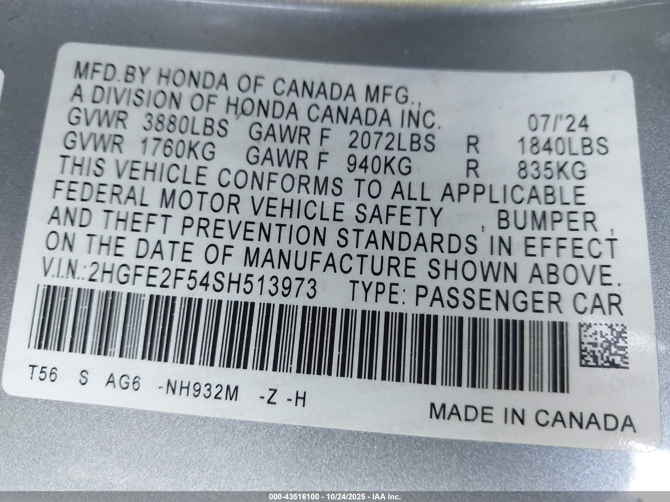 HONDA CIVIC image 9