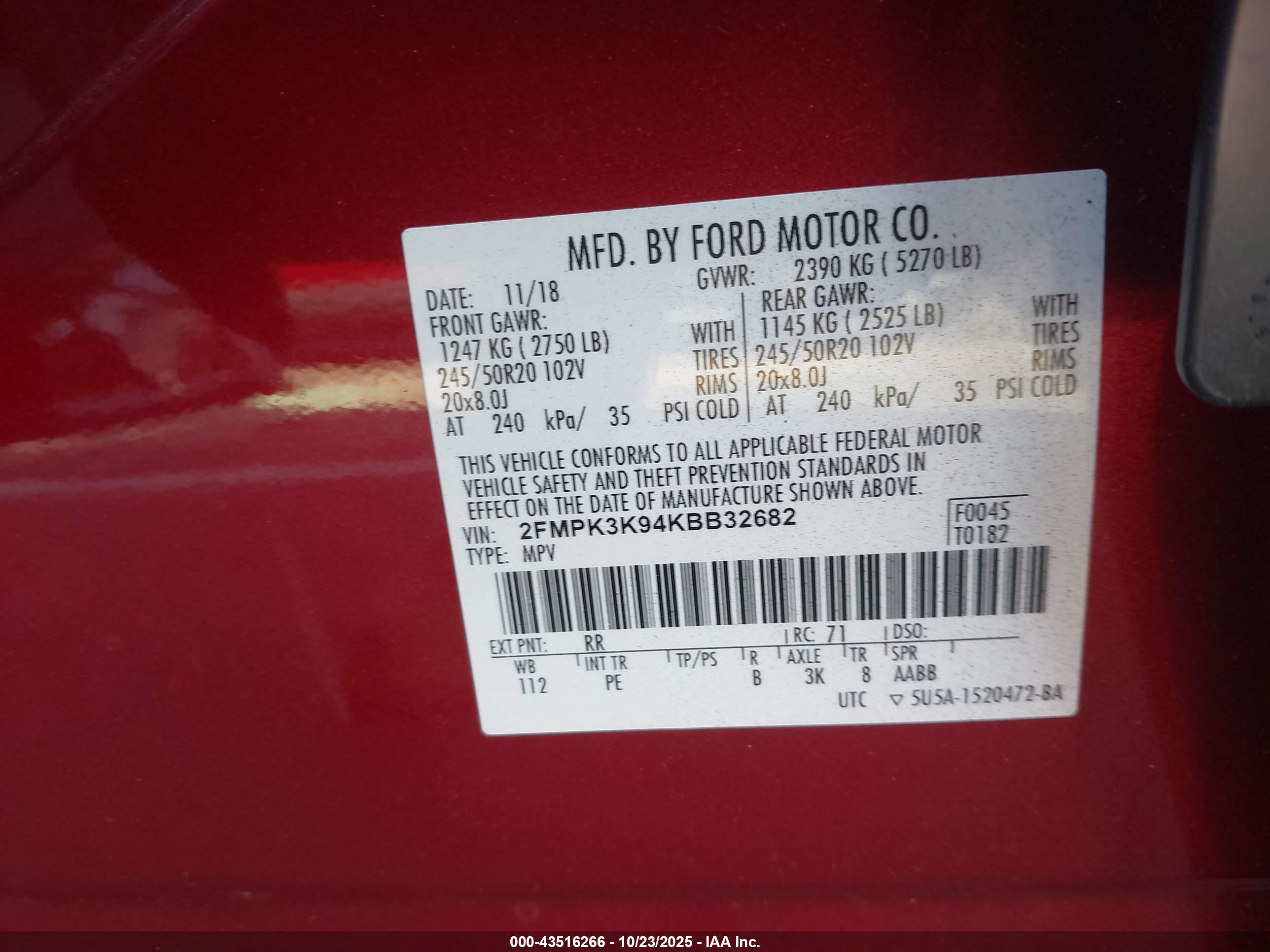 FORD EDGE image 9