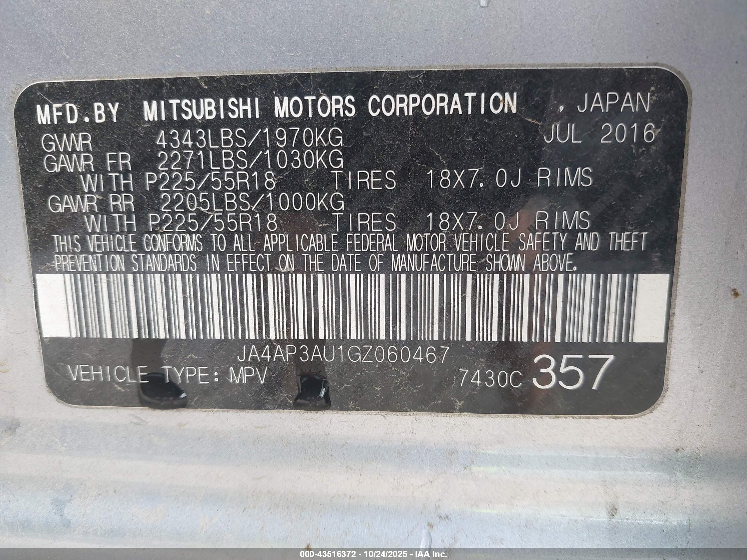 MITSUBISHI OUTLANDER image 9