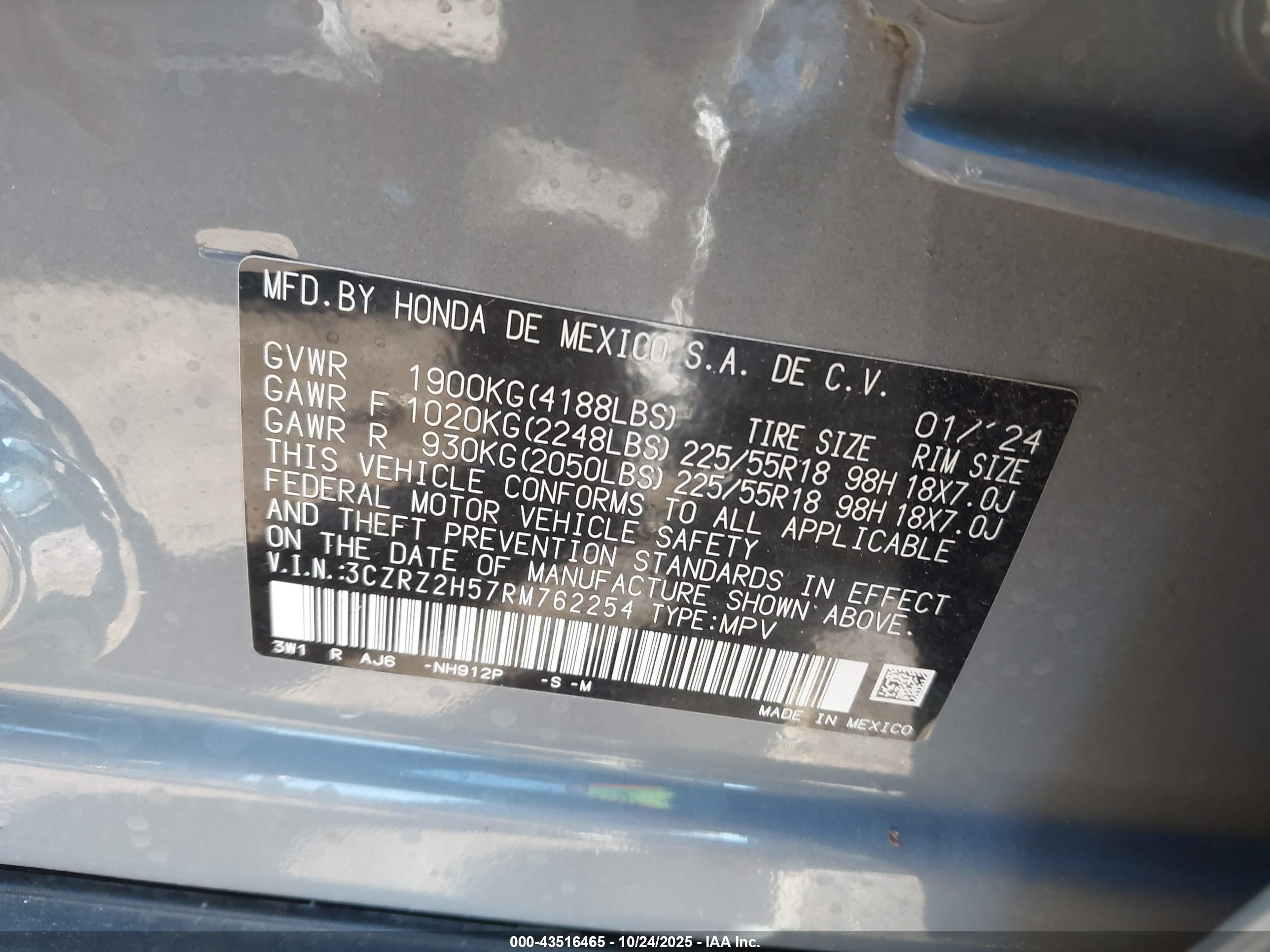 HONDA HR-V image 9