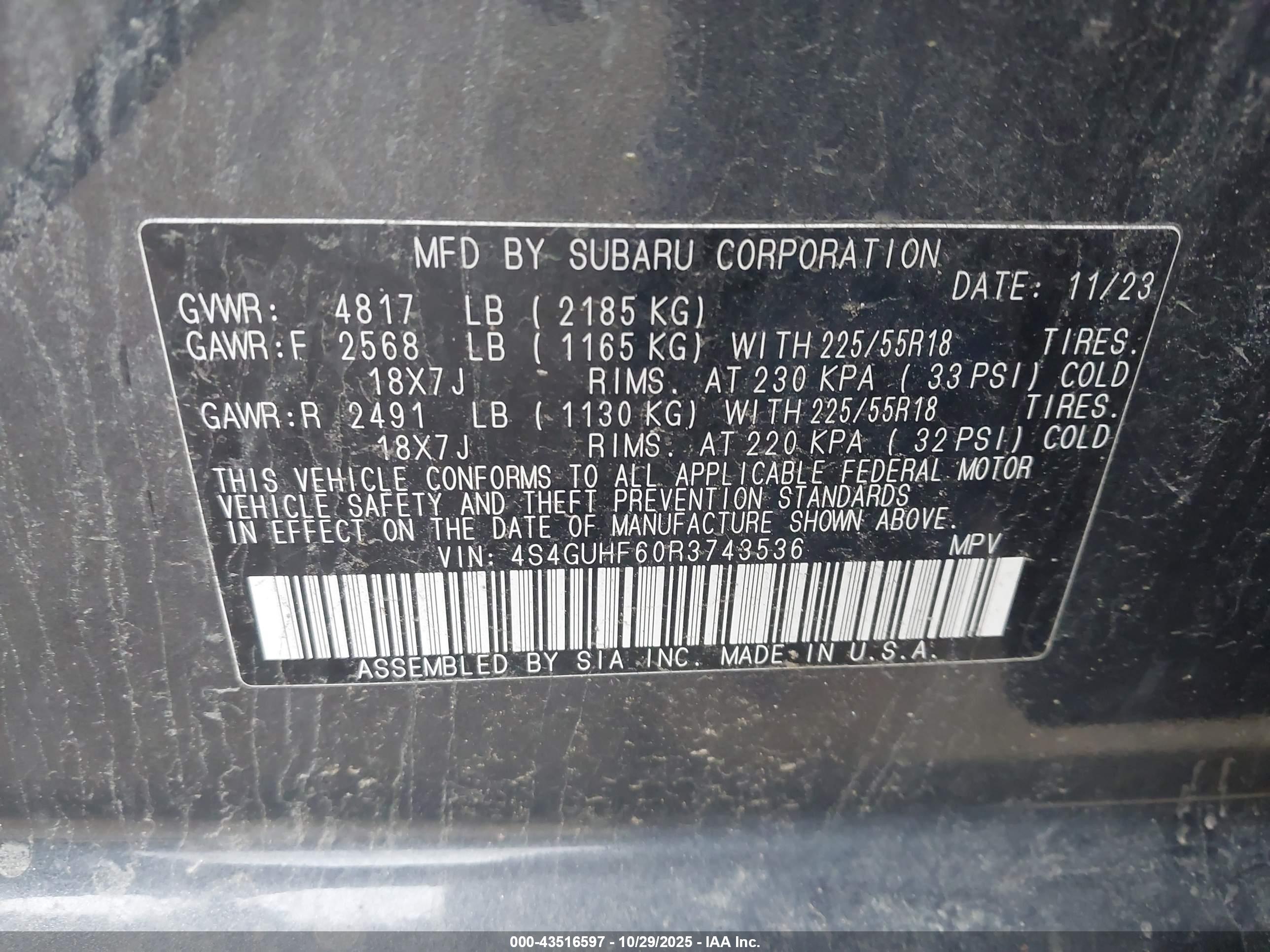 SUBARU CROSSTREK image 9