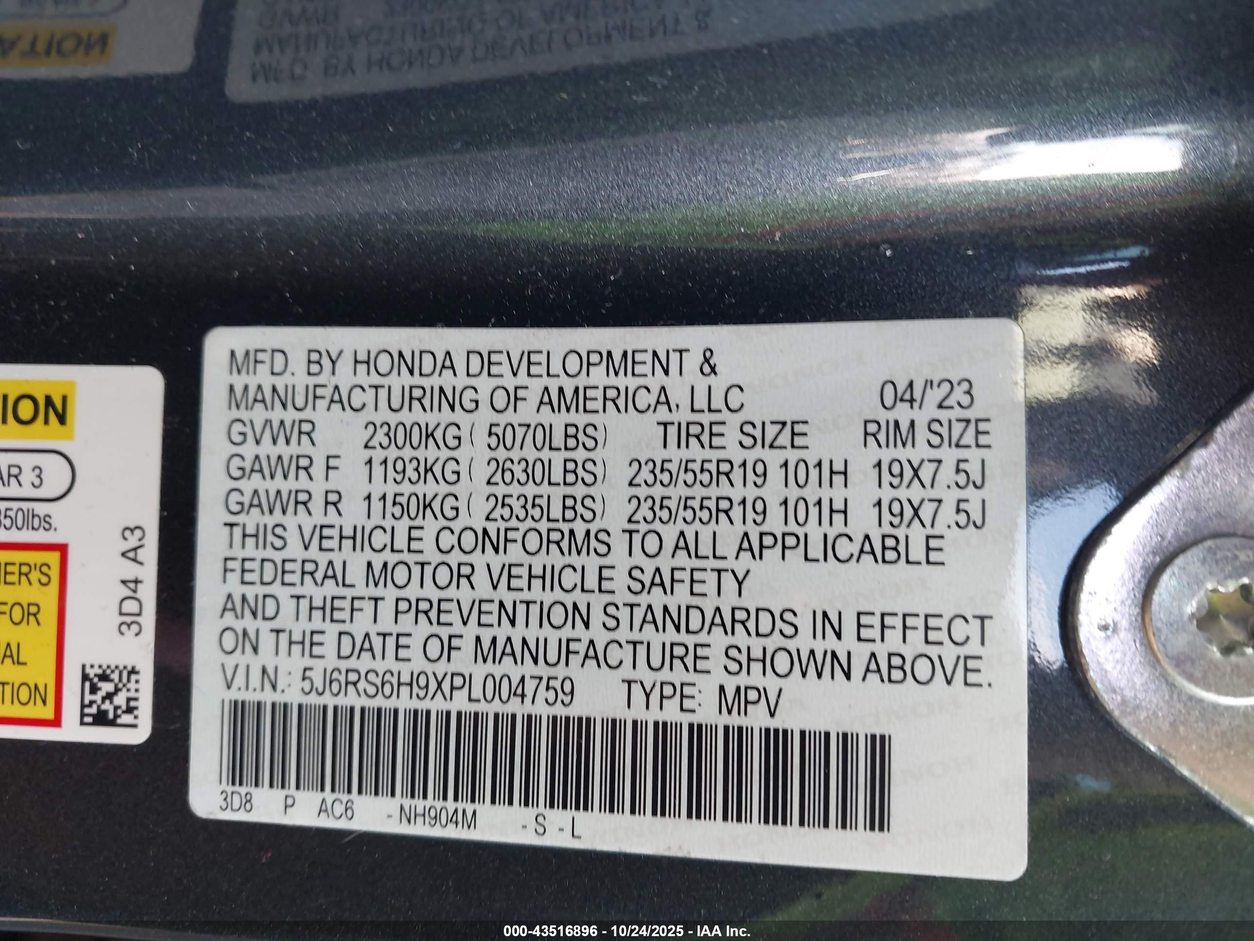 HONDA CR-V image 9