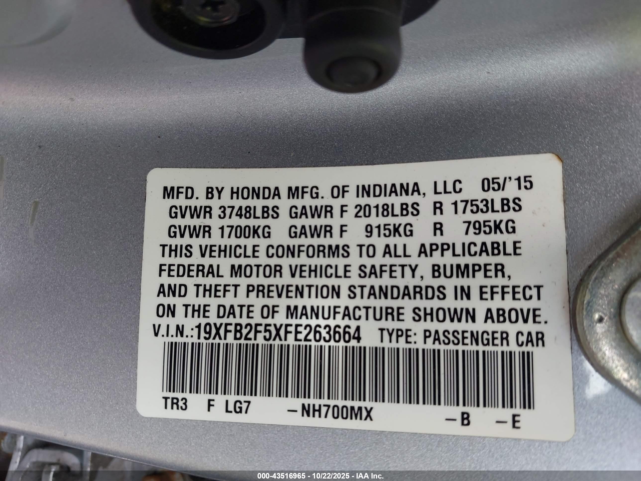 HONDA CIVIC image 9