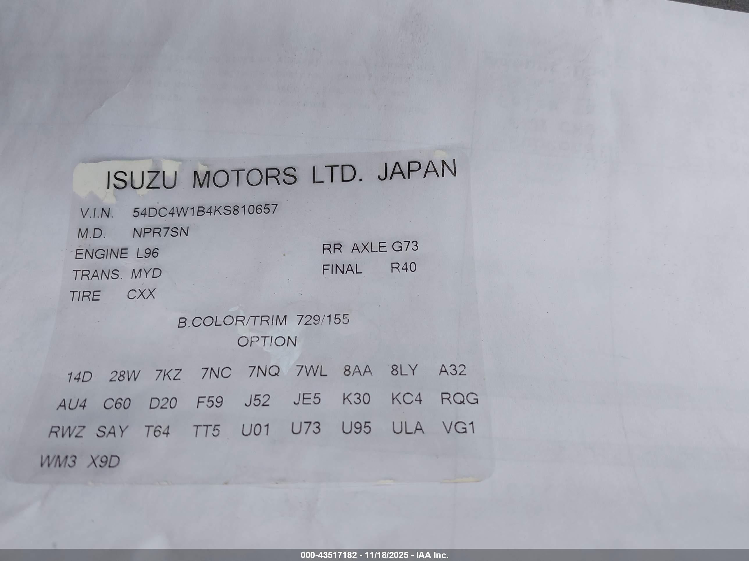 ISUZU NPR image 9