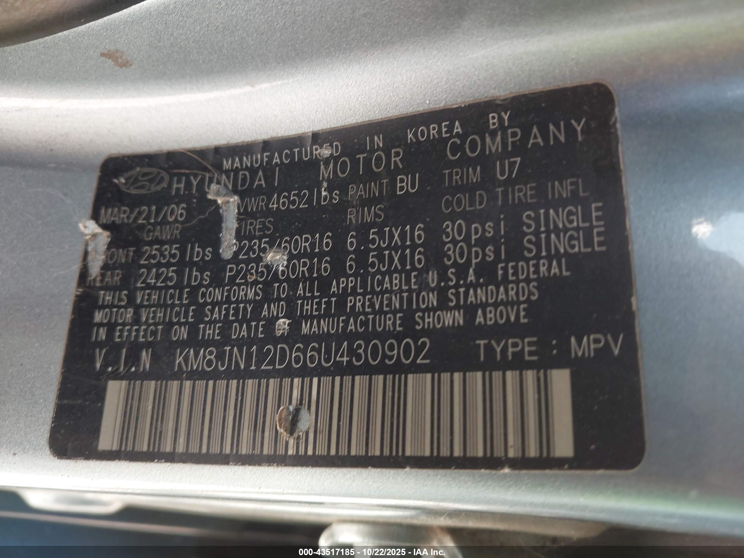 HYUNDAI TUCSON image 9