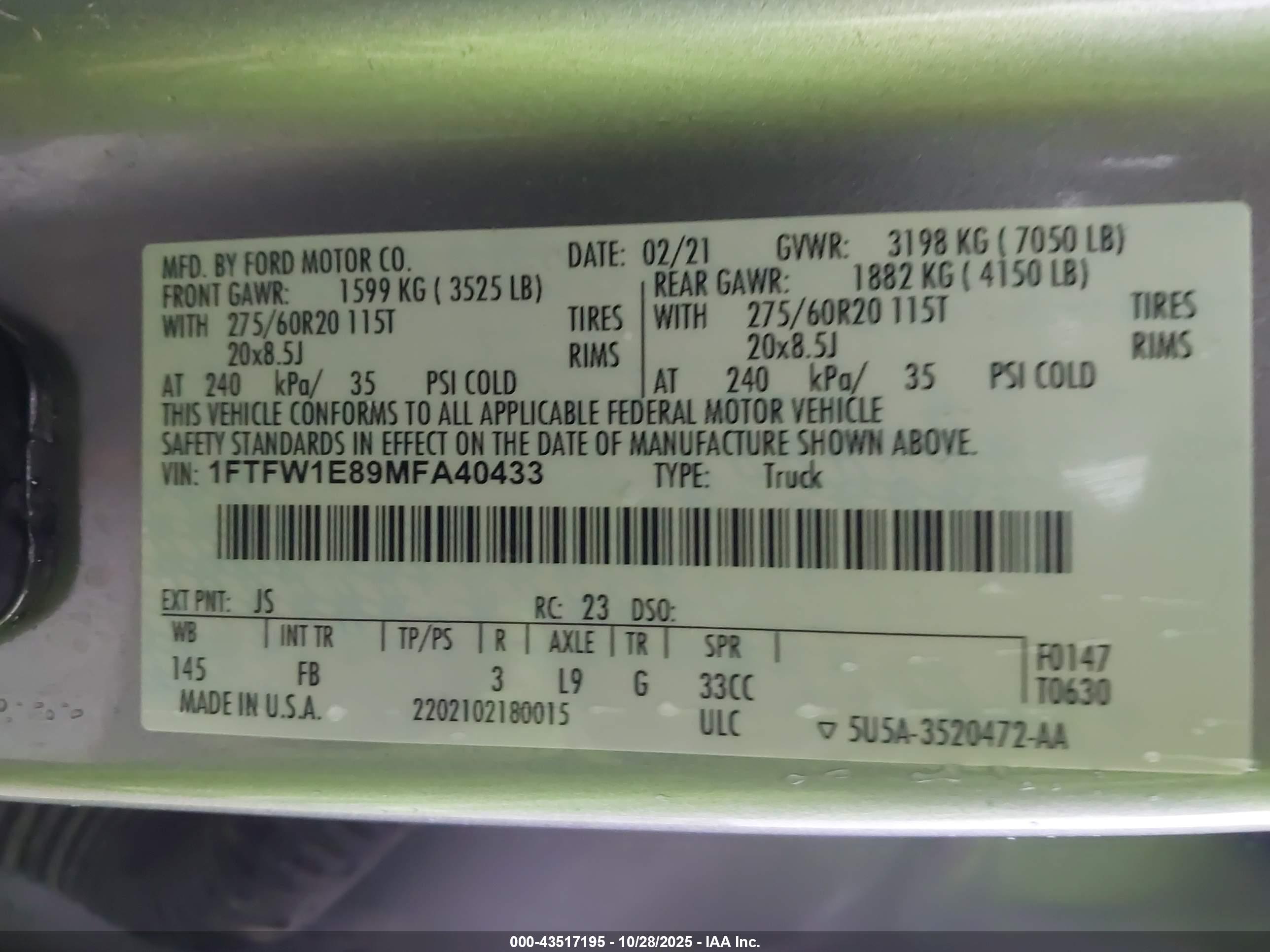 FORD F-150 image 9