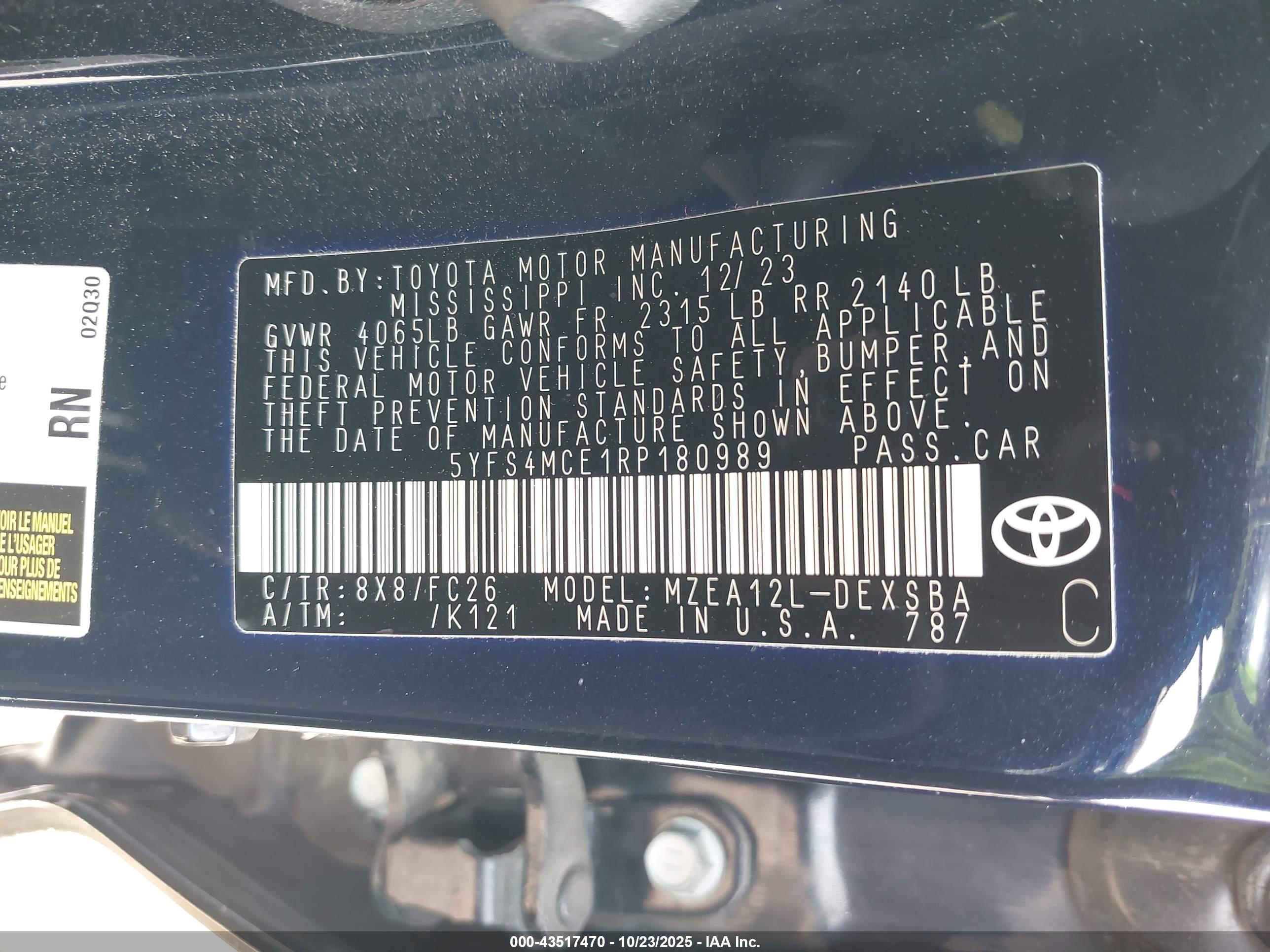 TOYOTA COROLLA image 9