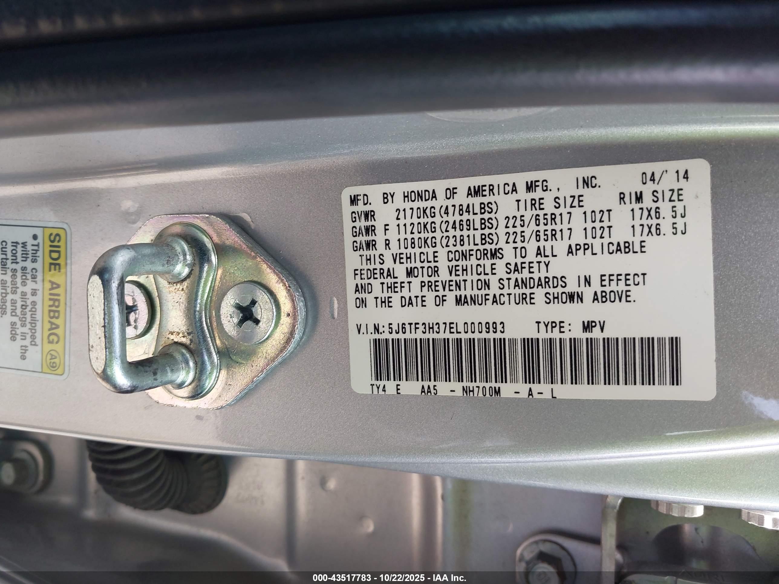 HONDA CROSSTOUR image 9
