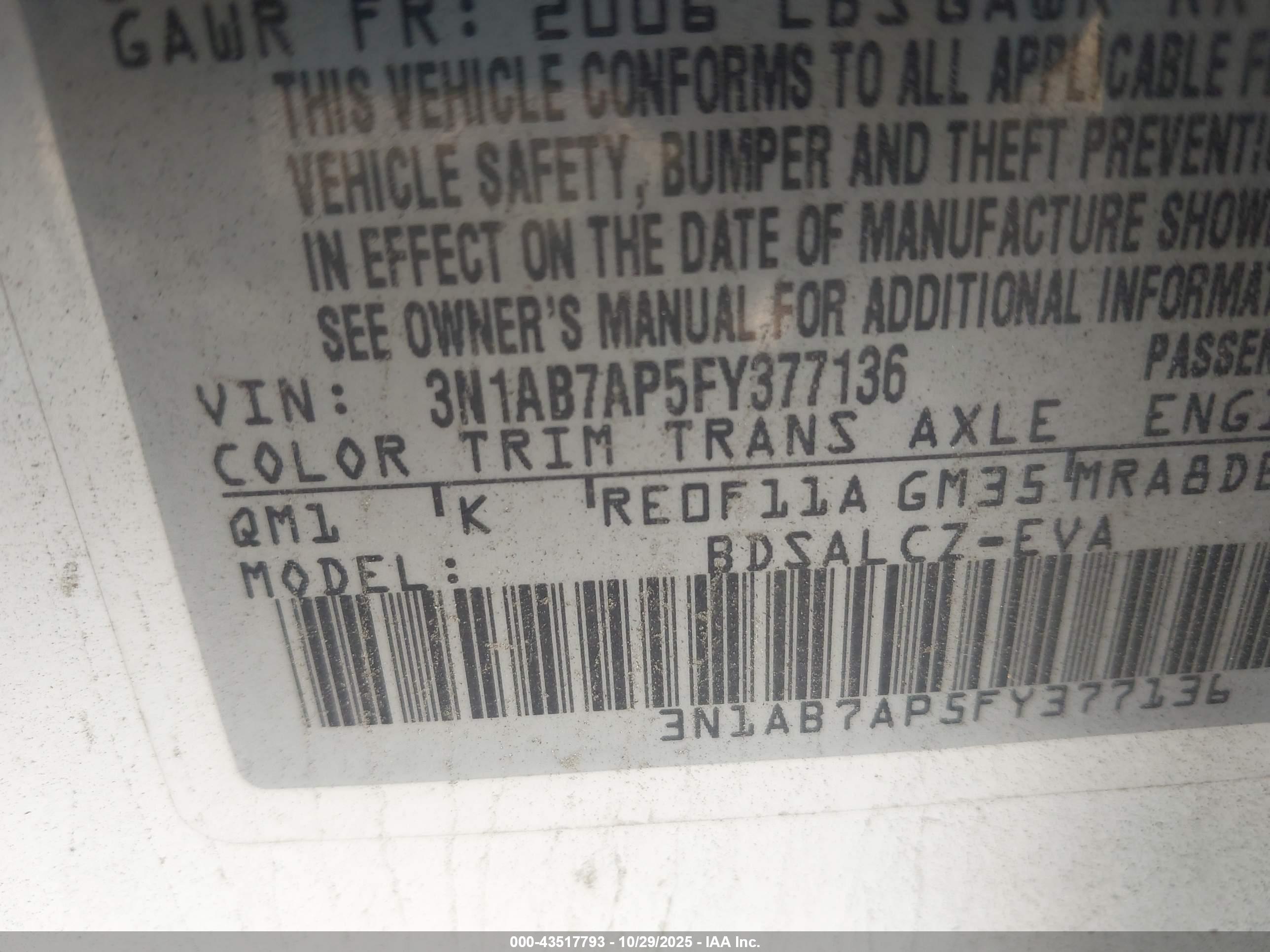 NISSAN SENTRA image 9