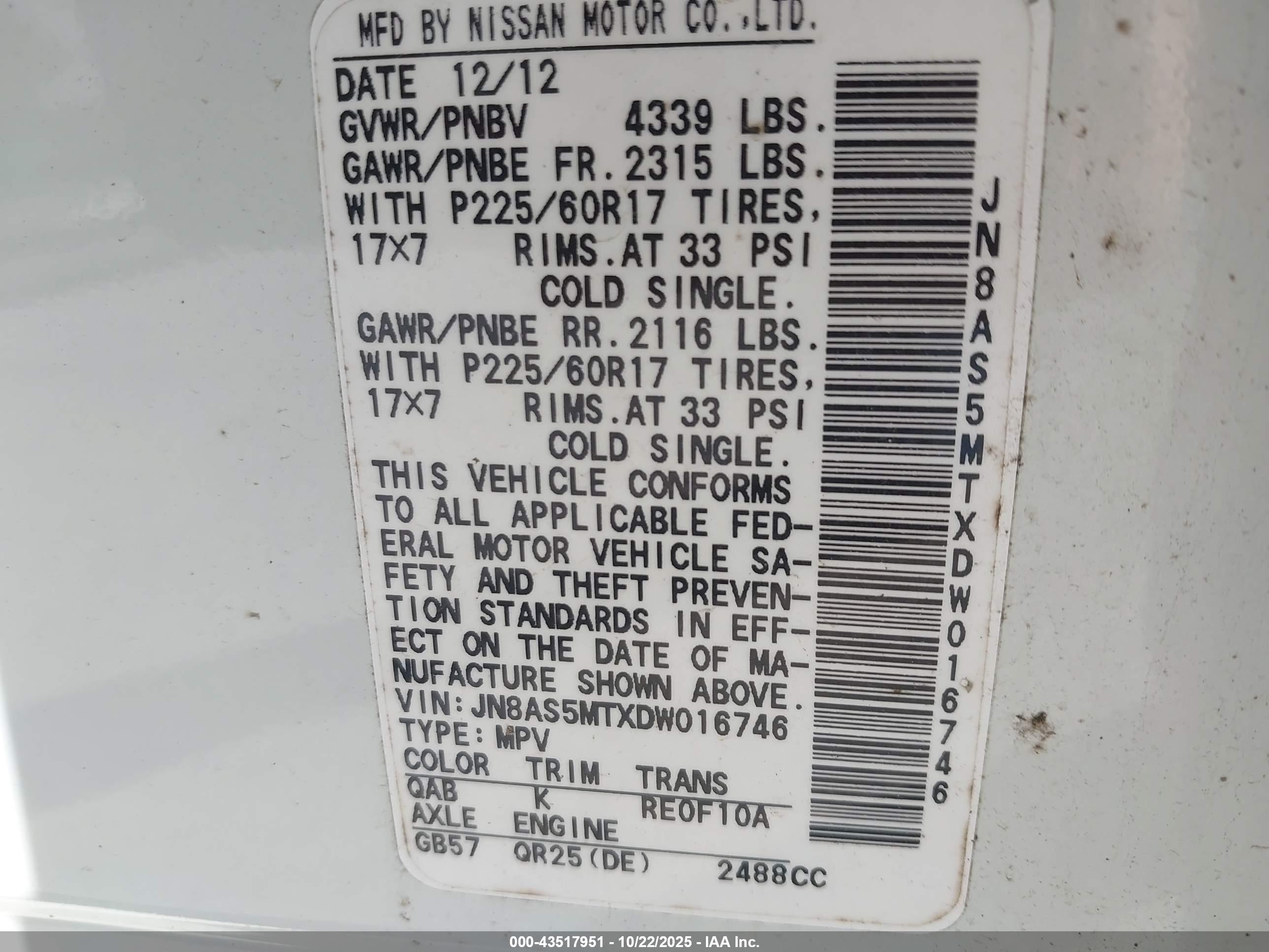 NISSAN ROGUE image 9