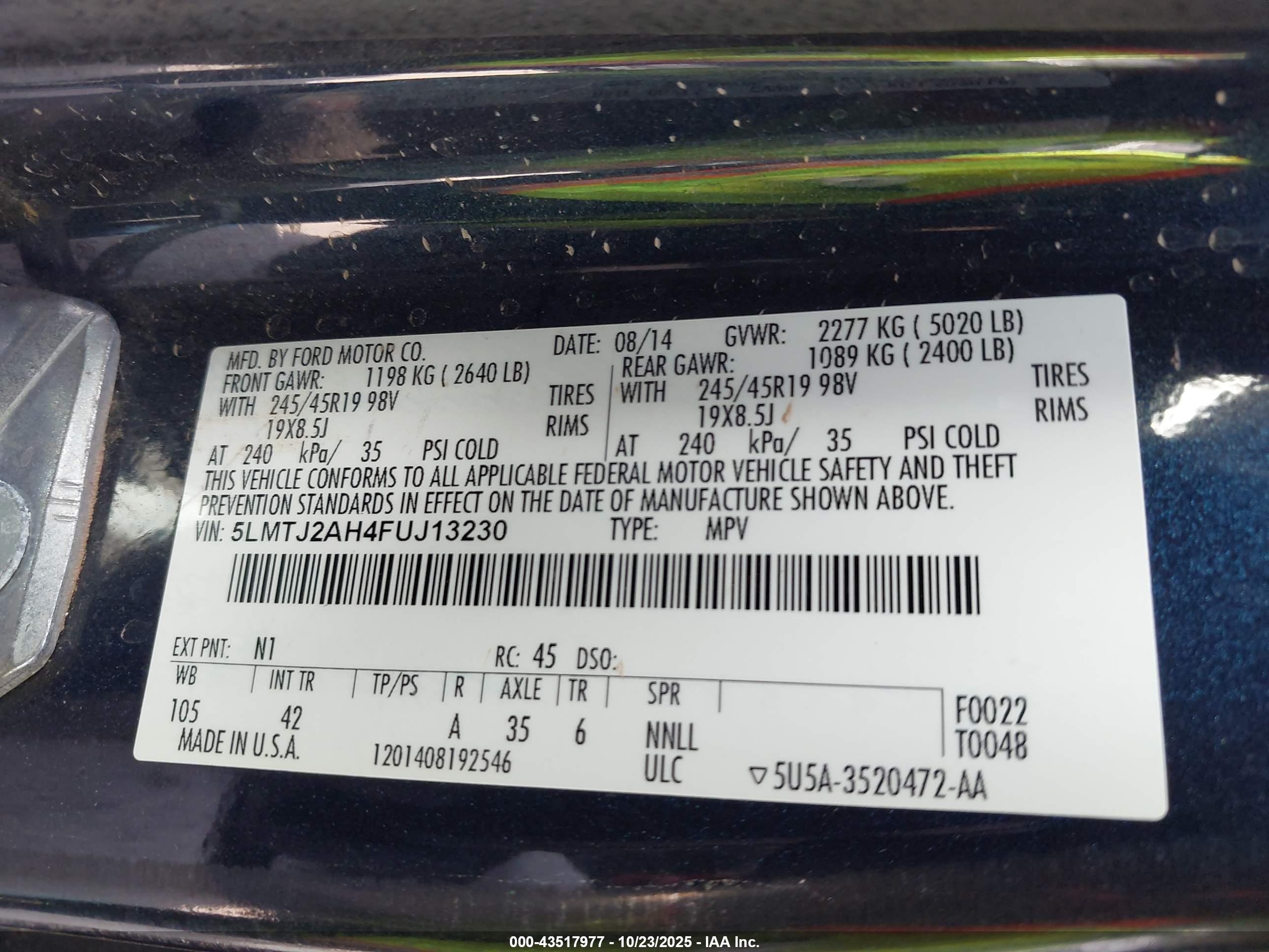 LINCOLN MKC image 9