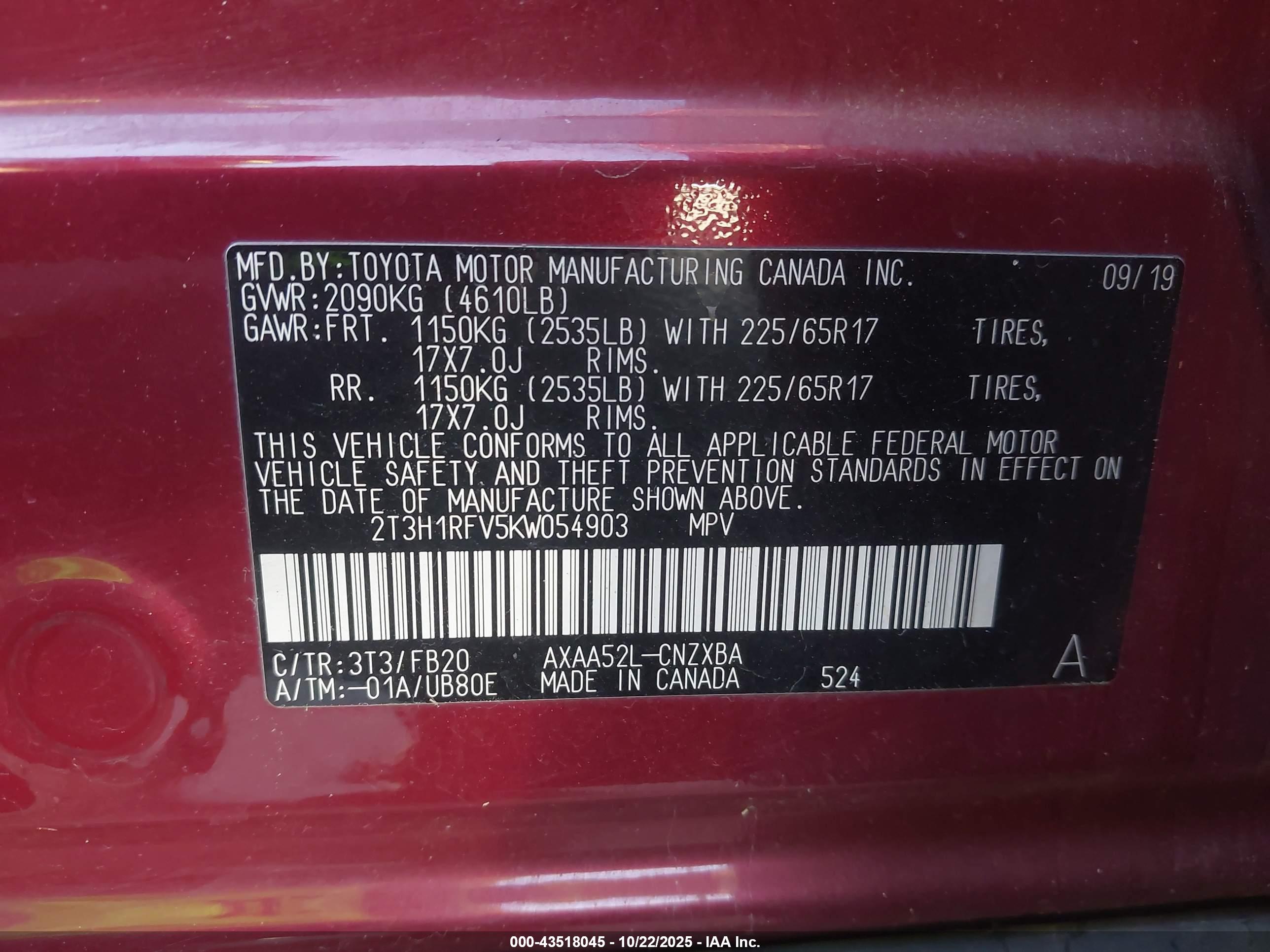 TOYOTA RAV4 image 9