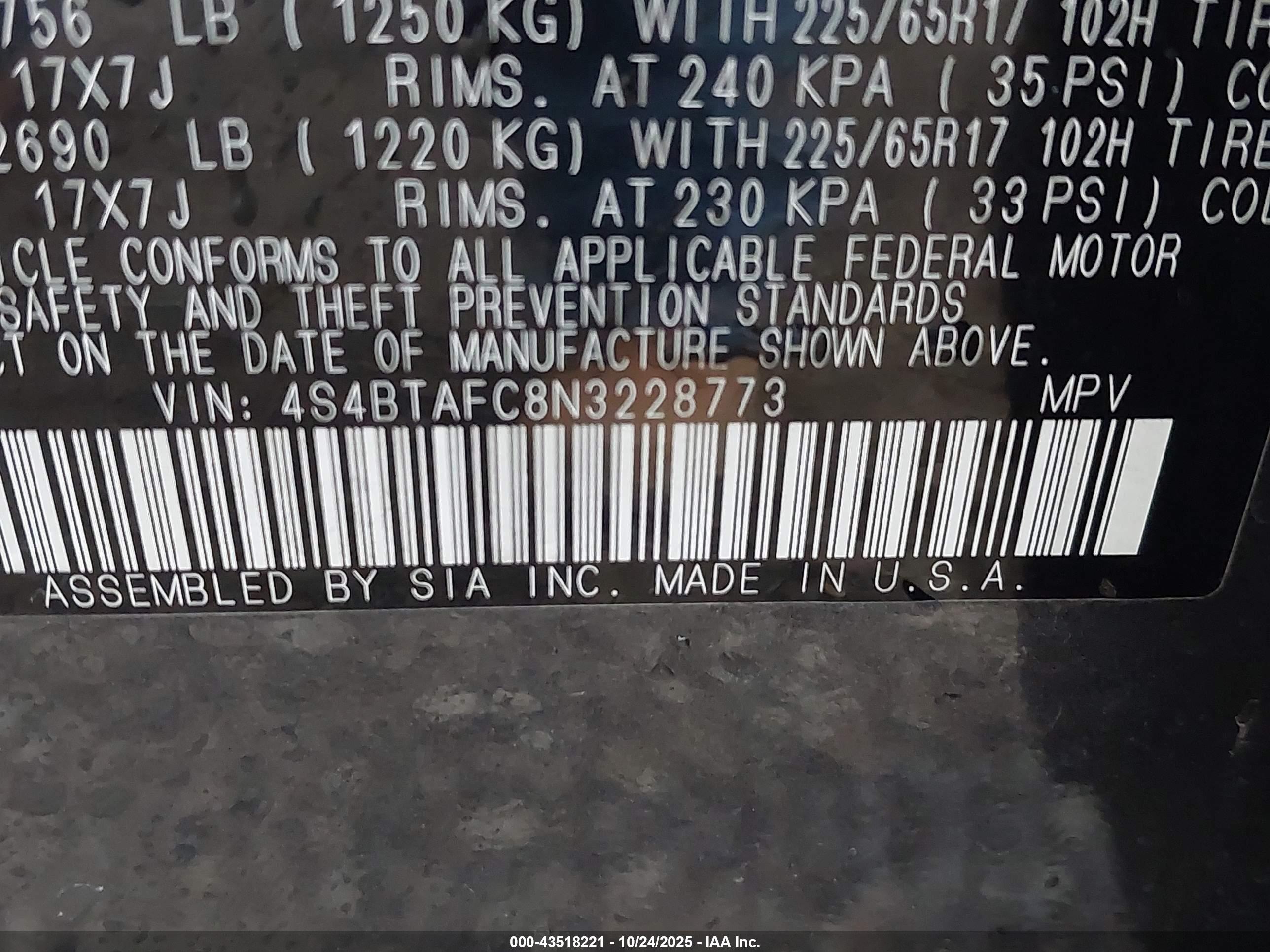 SUBARU OUTBACK image 9