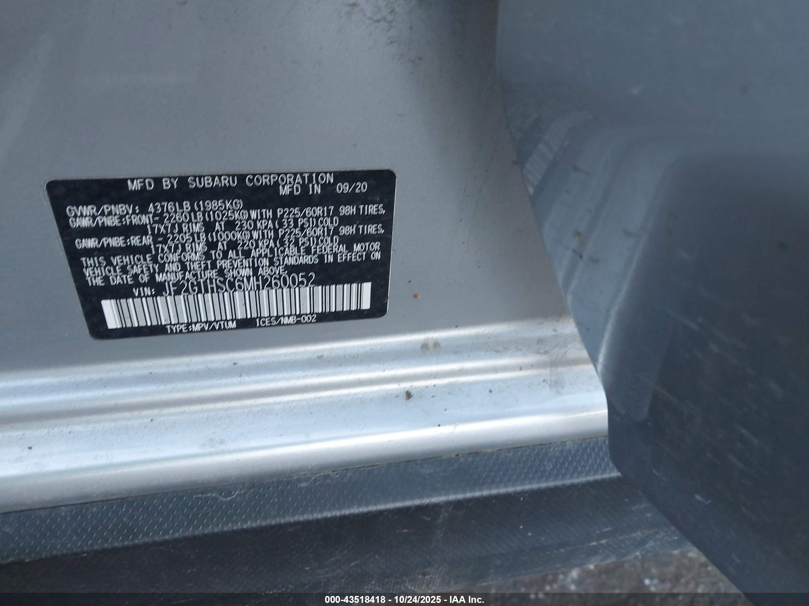 SUBARU CROSSTREK image 9