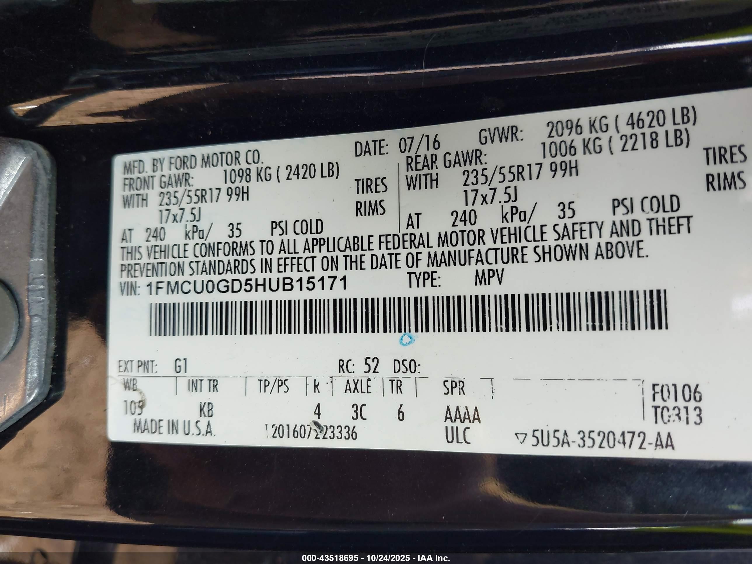 FORD ESCAPE image 9