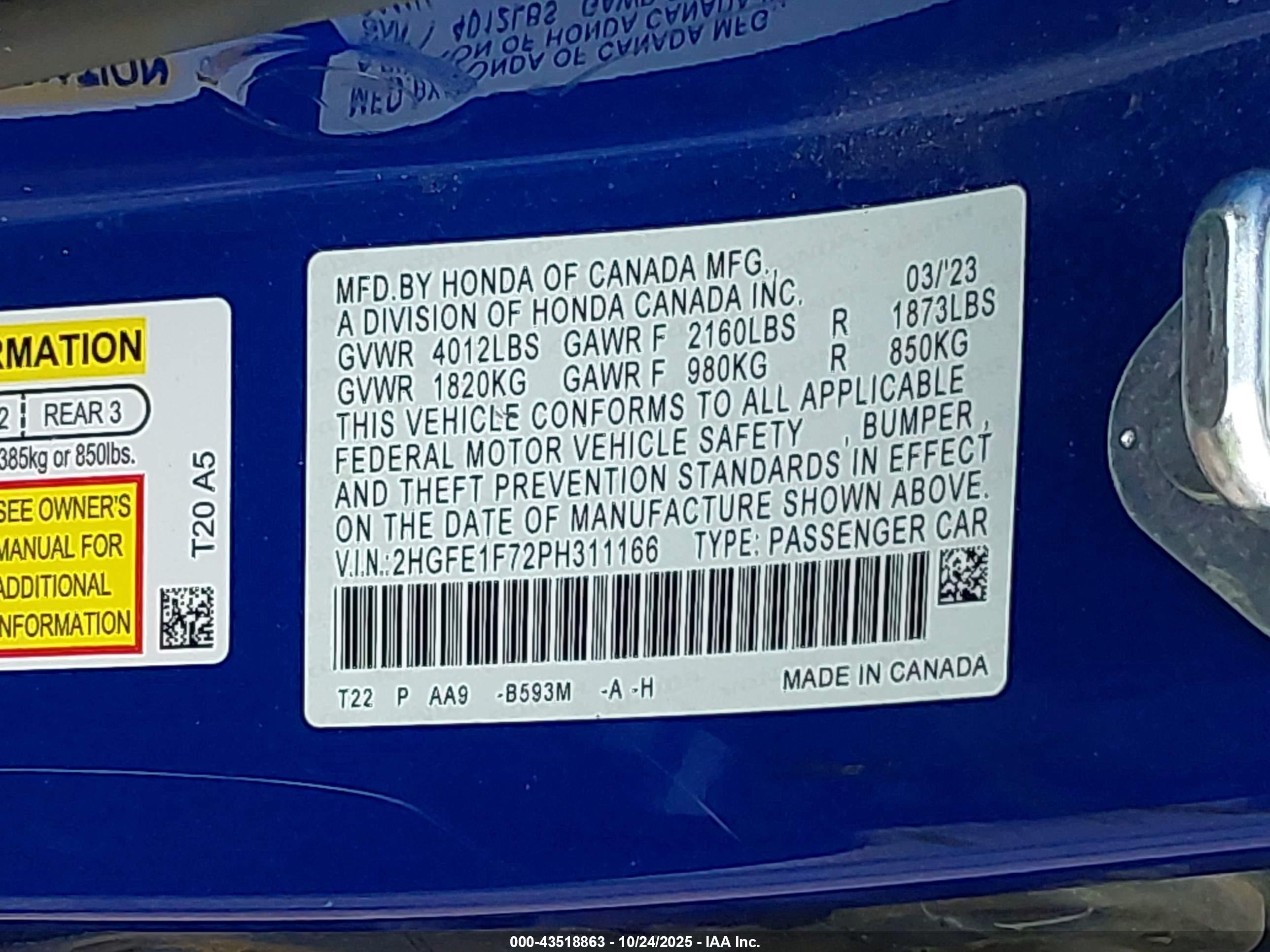 HONDA CIVIC image 9