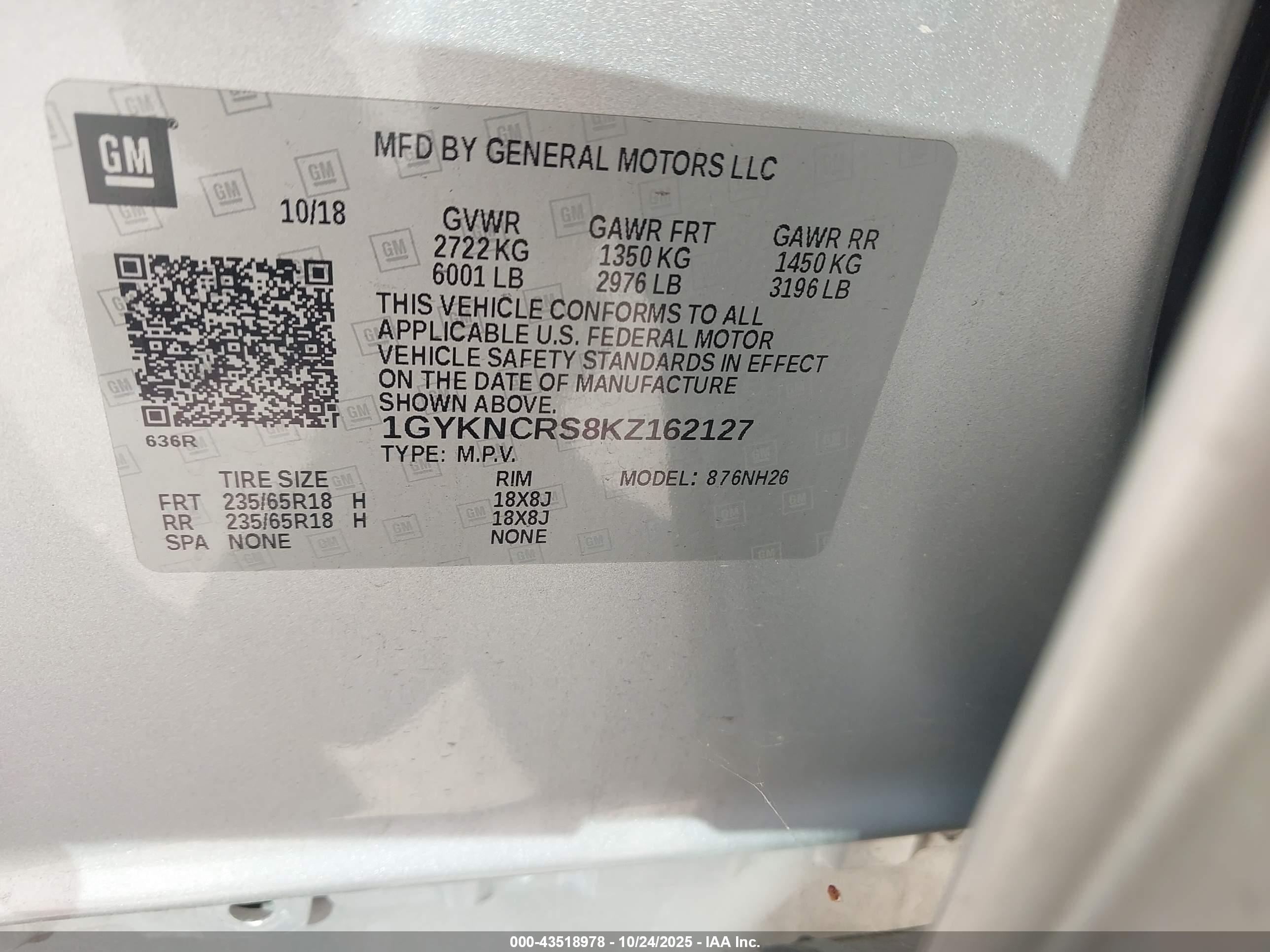 CADILLAC XT5 image 9