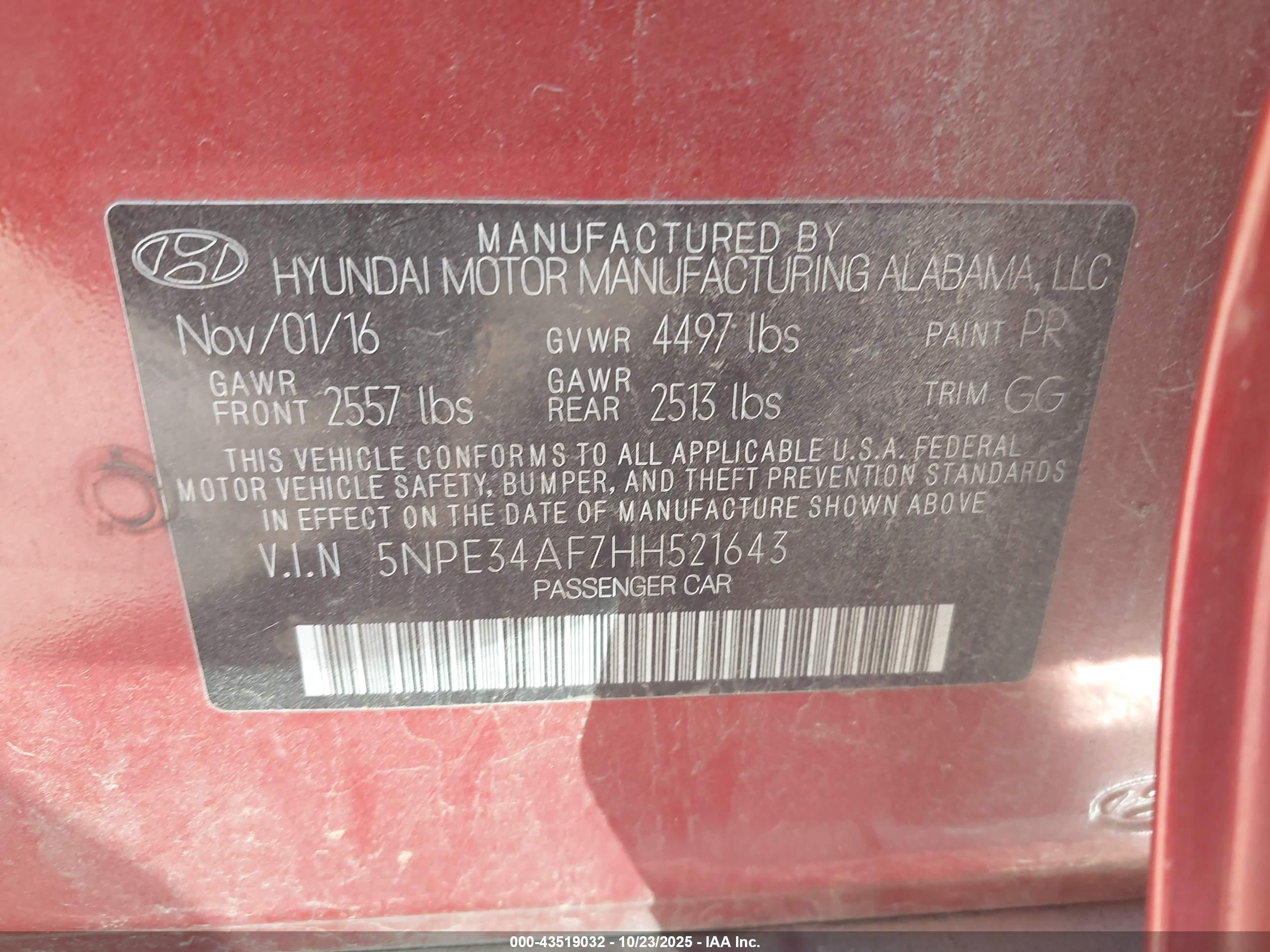 HYUNDAI SONATA image 9