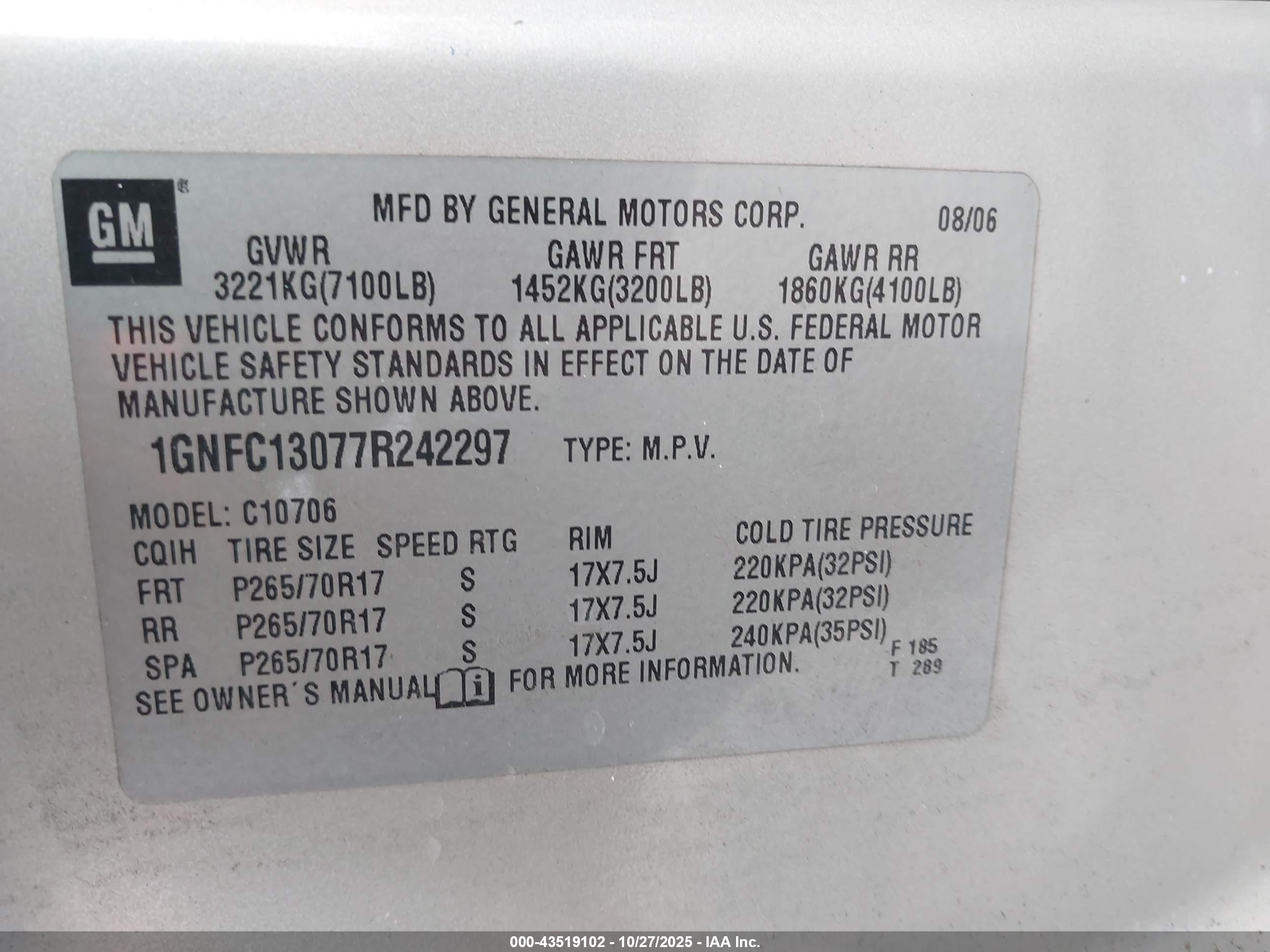 CHEVROLET TAHOE image 9