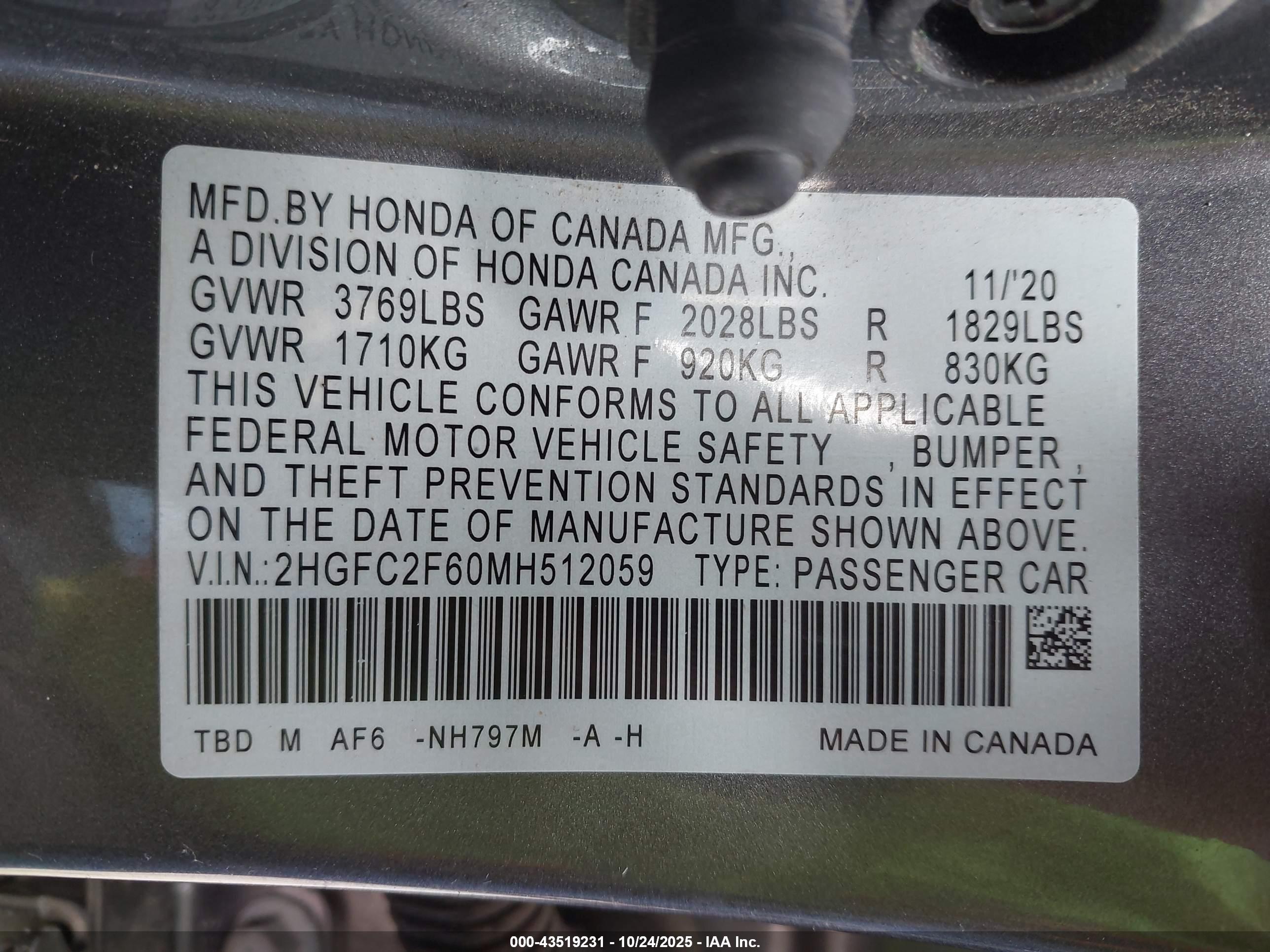 HONDA CIVIC image 9