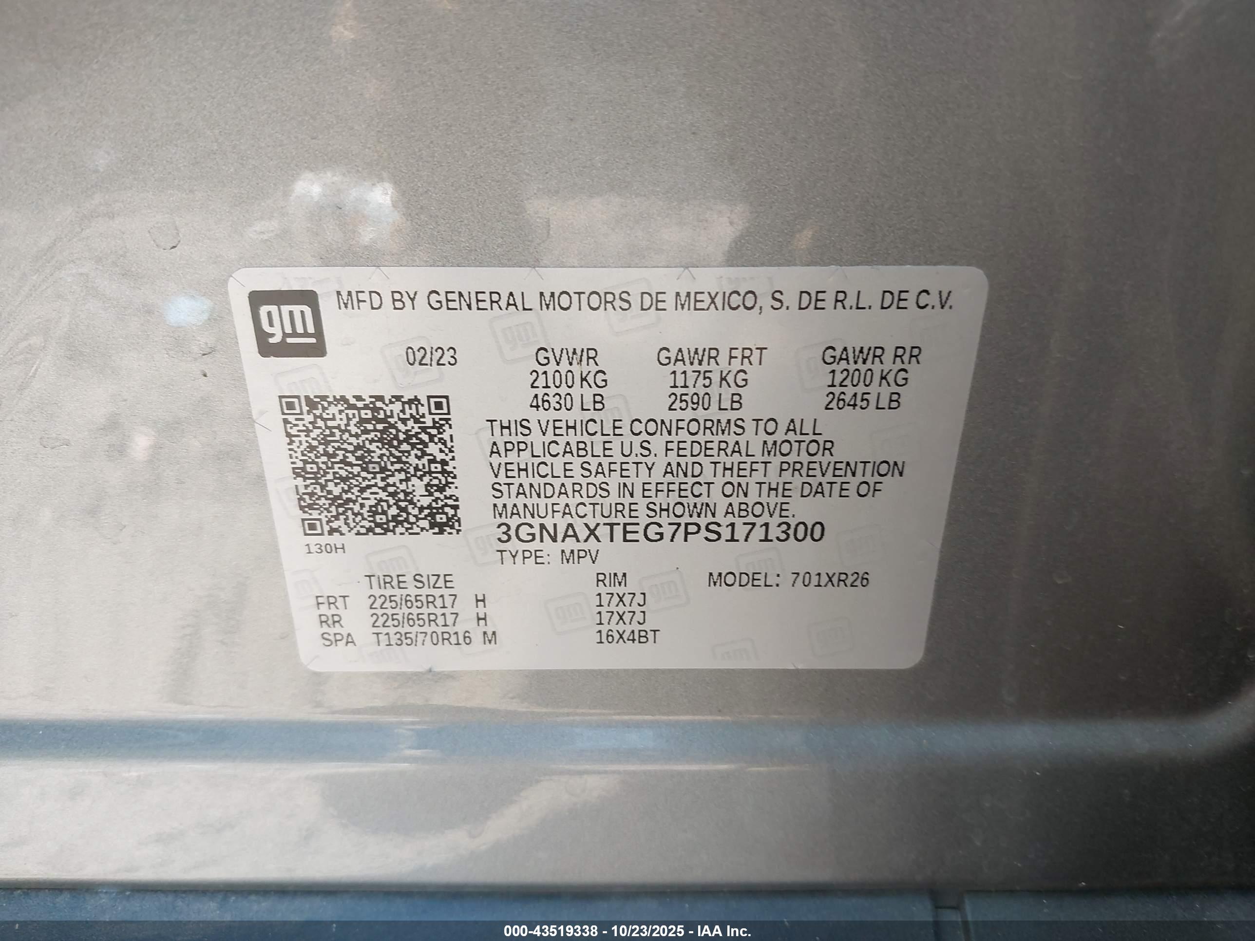 CHEVROLET EQUINOX image 9
