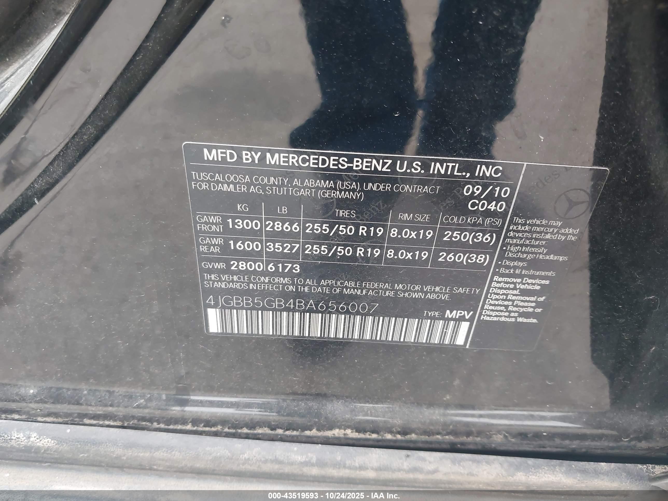 MERCEDES-BENZ ML image 9