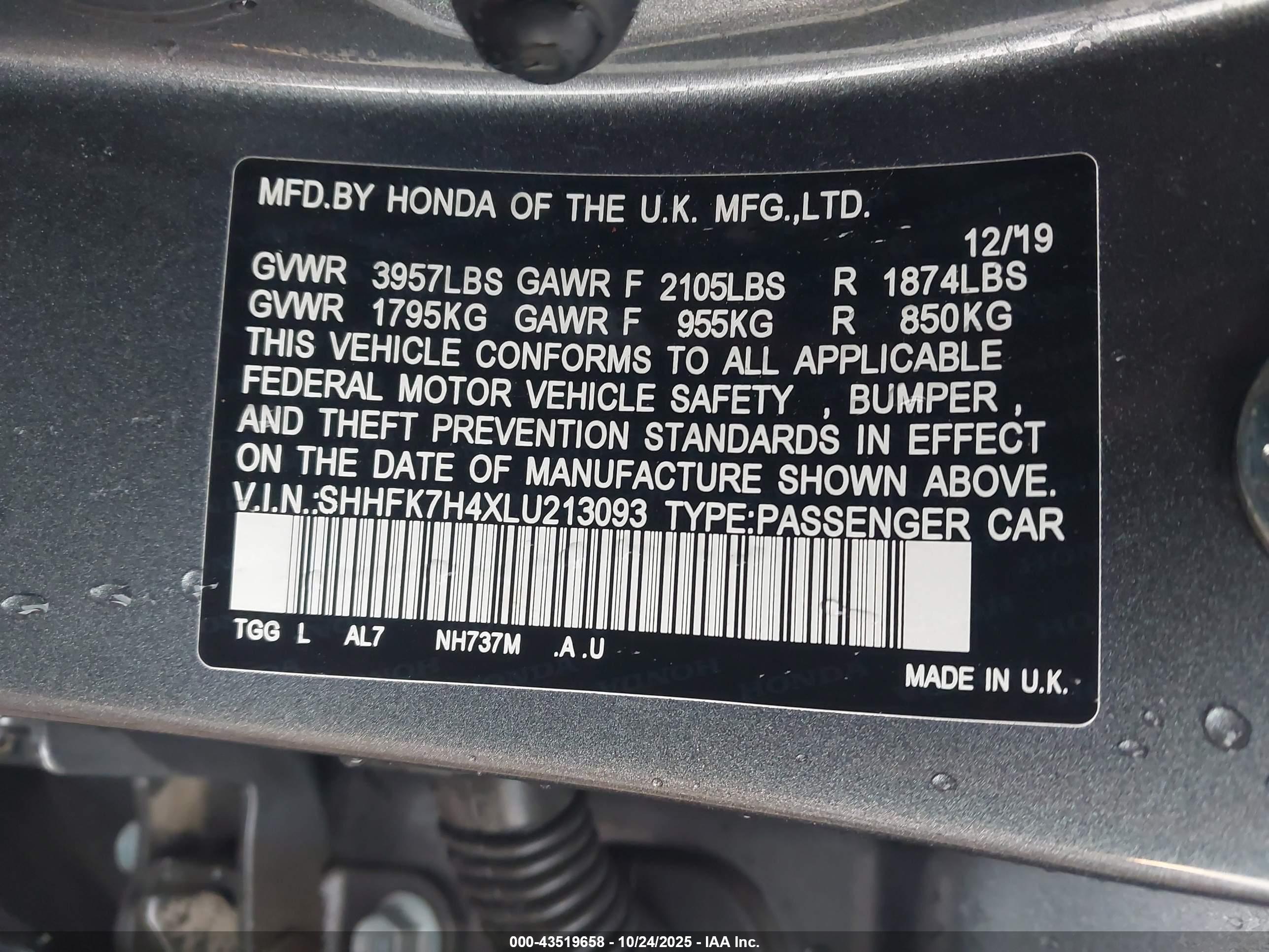 HONDA CIVIC image 9
