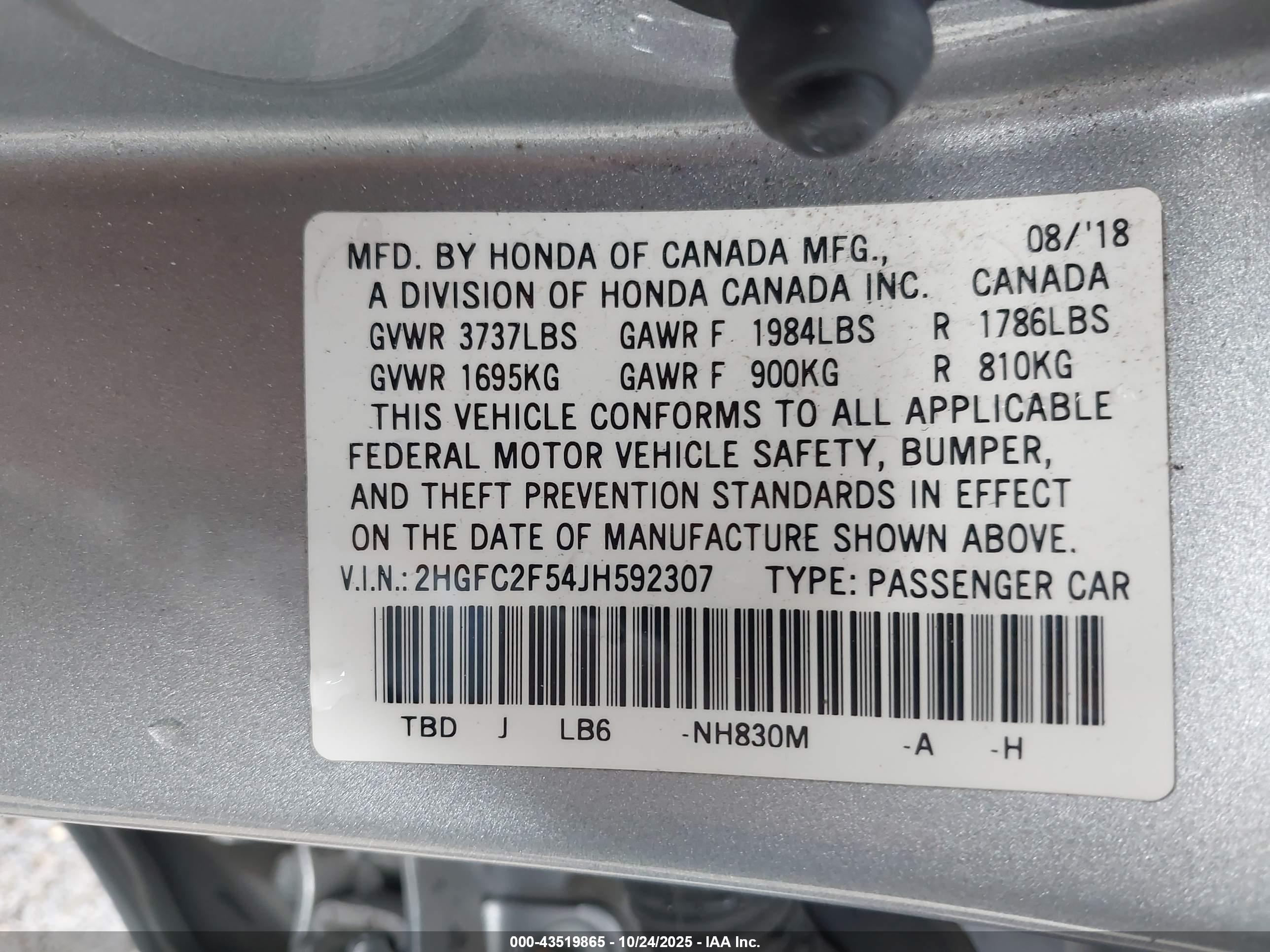 HONDA CIVIC image 9