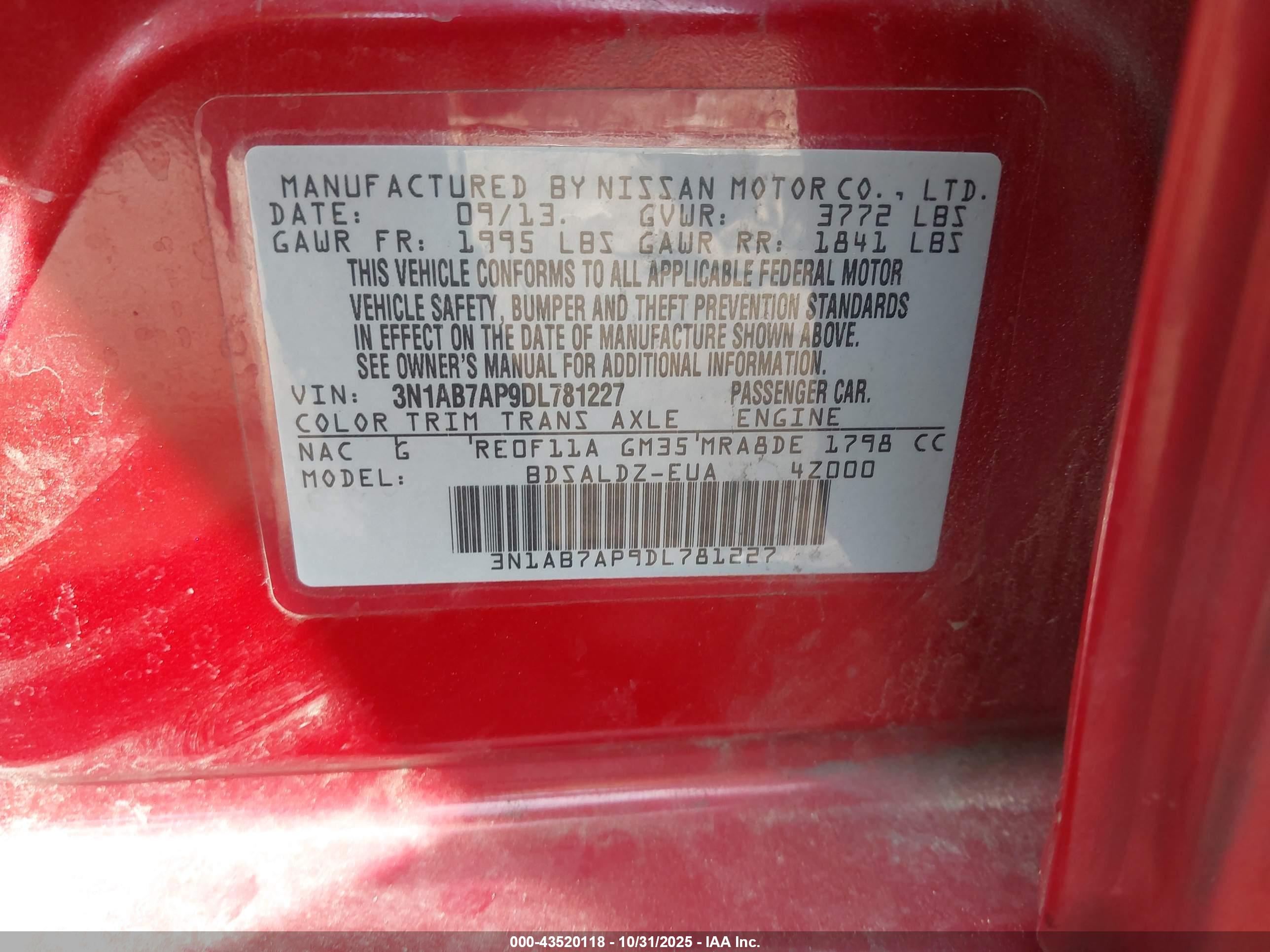 NISSAN SENTRA image 9